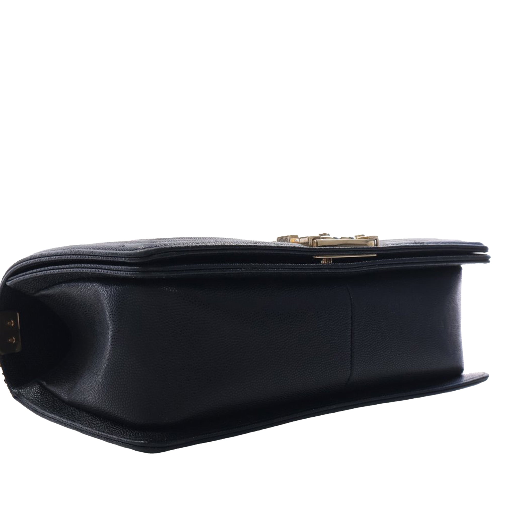 Chanel Old Medium Quilted Caviar Boy Flap - image 7