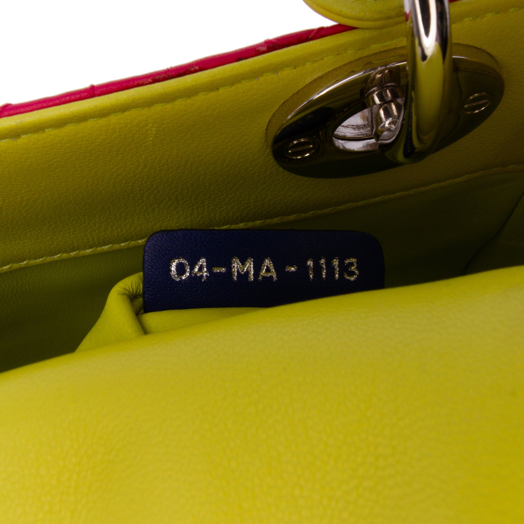 Dior Mini Tricolor Lambskin Cannage Lady Dior - image 5