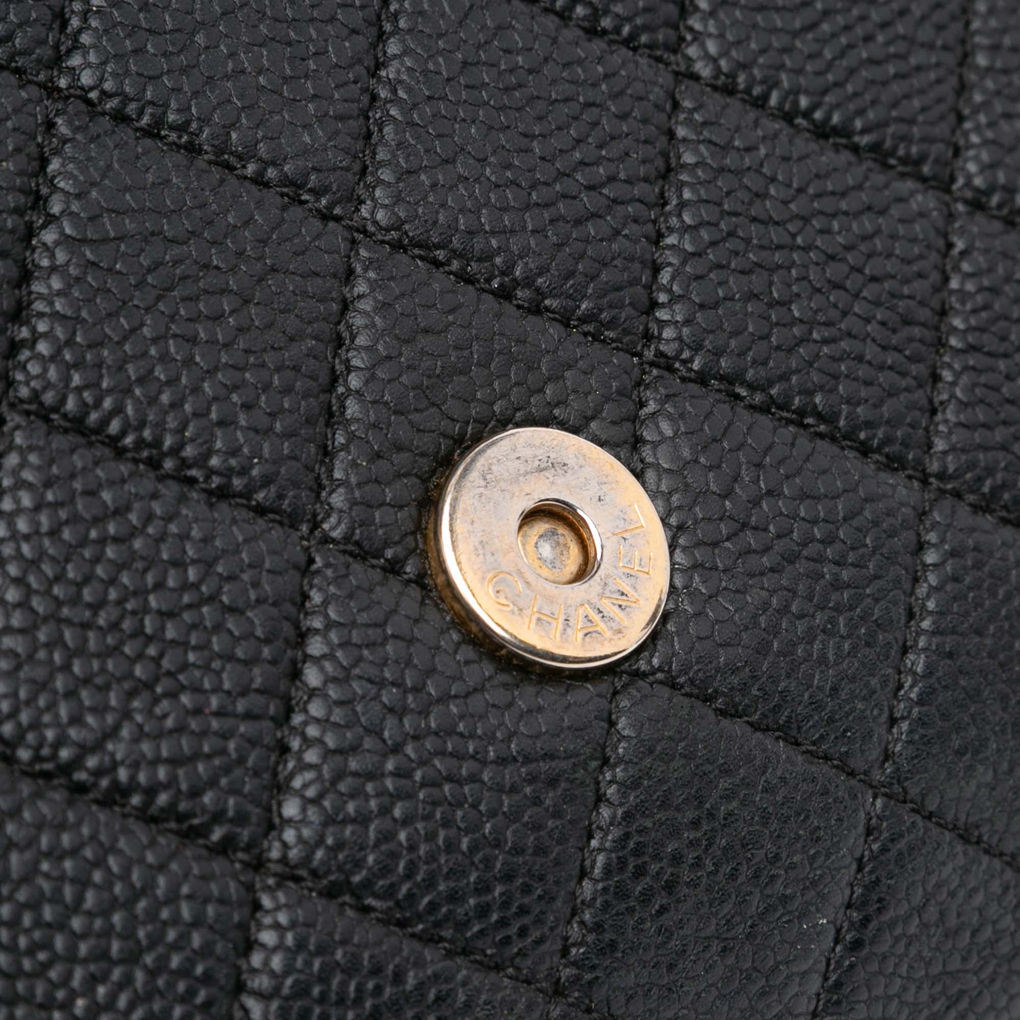 Chanel Medium Caviar CC Filigree Flap - image 7