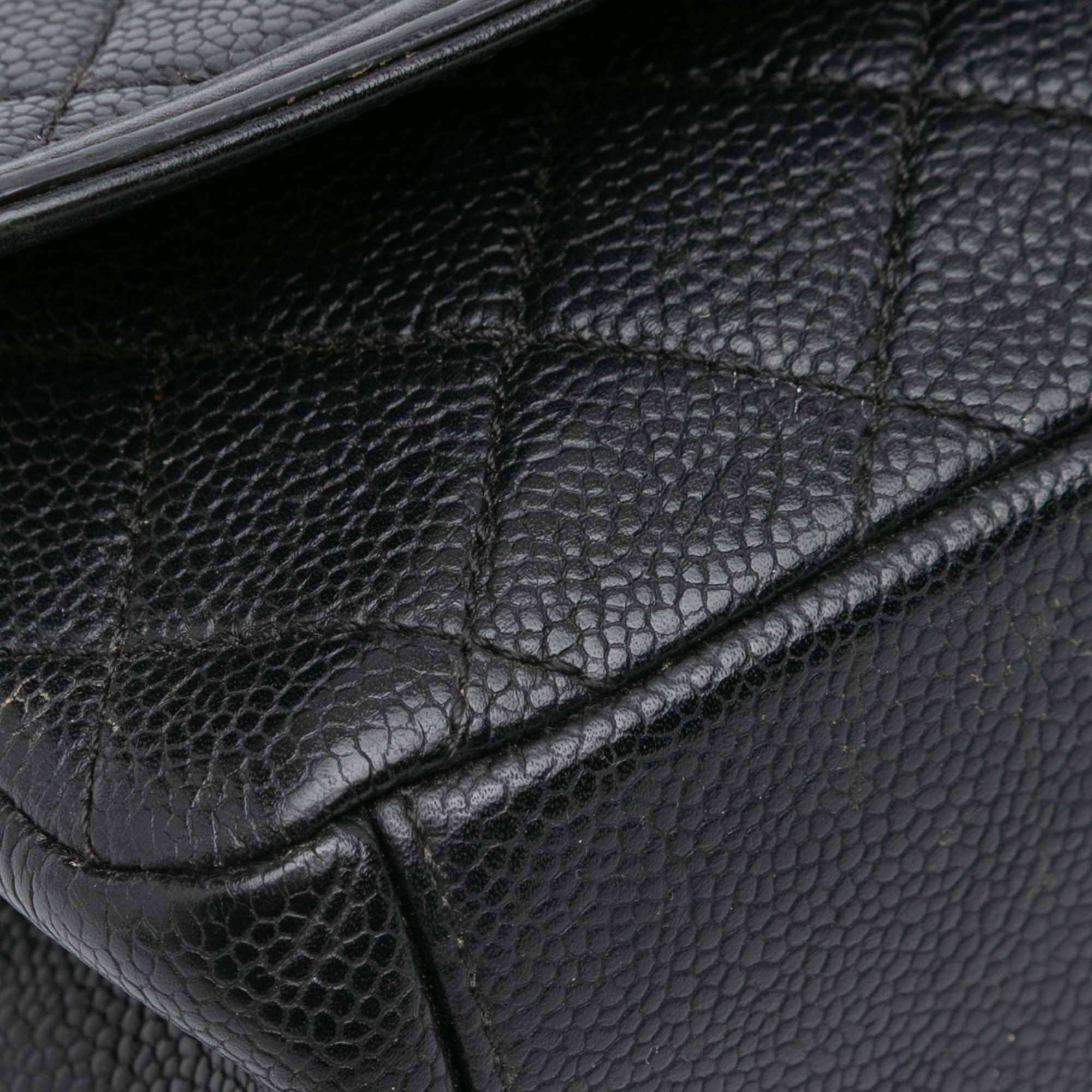 Chanel Medium Caviar CC Filigree Flap - image 9