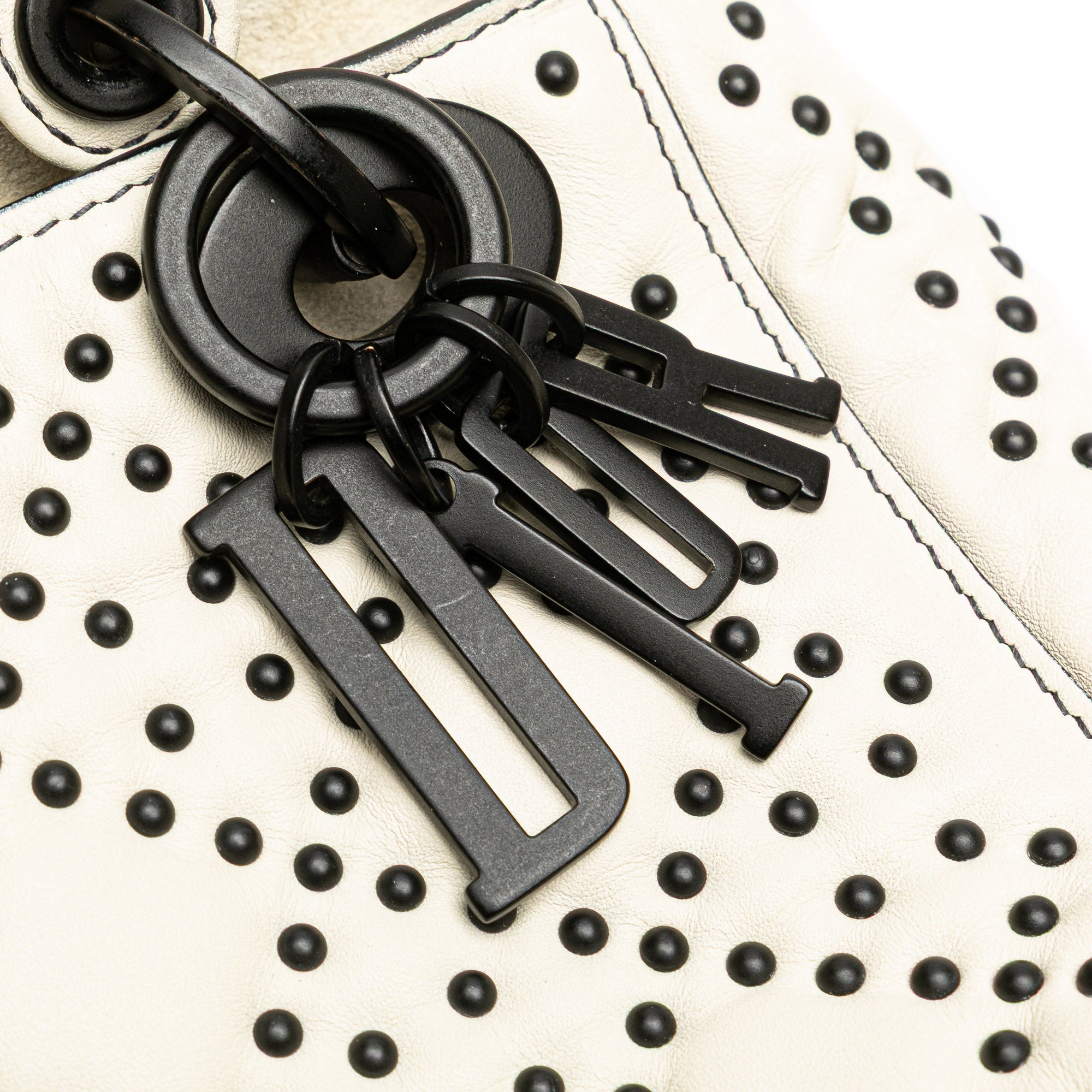 Dior Mini Ultra Matte Calfskin Cannage Studded Supple Lady Dior - image 8