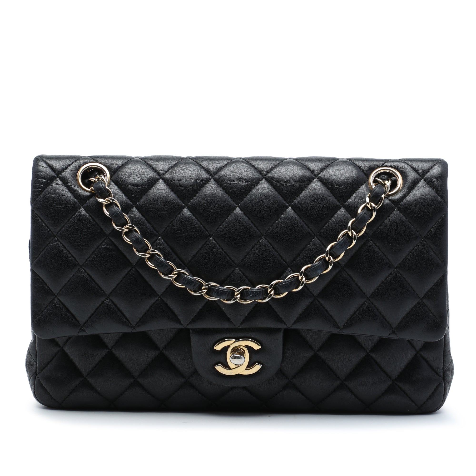 Chanel Medium Classic Lambskin Double Flap - image 1