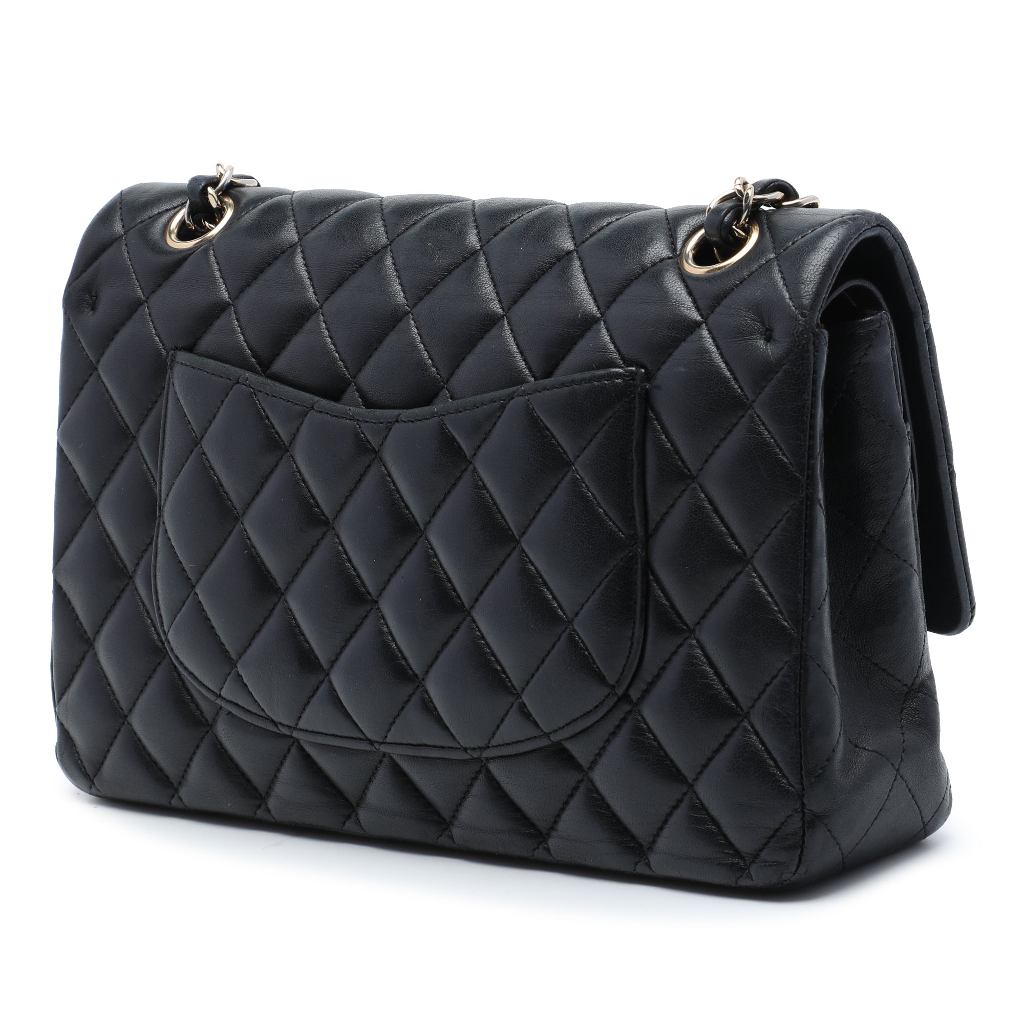Chanel Medium Classic Lambskin Double Flap - image 2