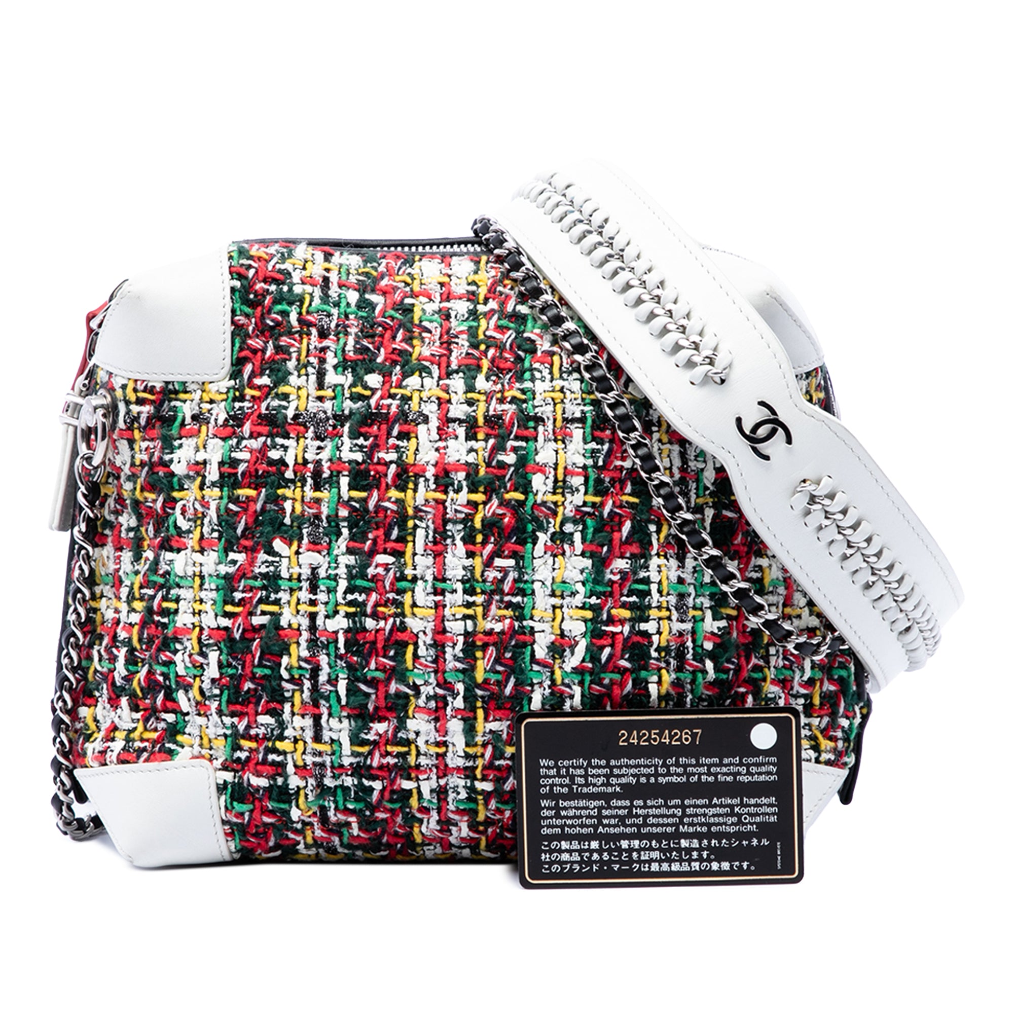 Chanel Tweed Street Allure Camera Bag - image 8