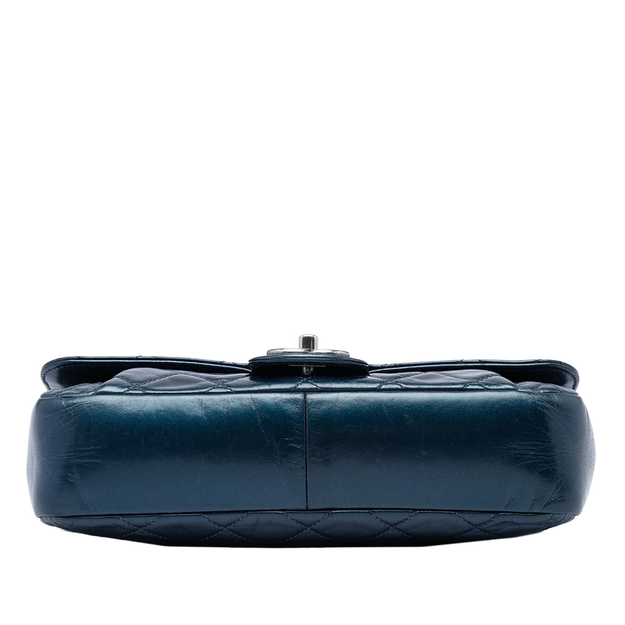 Chanel Medium Quilted Glazed Calfskin Coco Pleats Flap - image 3