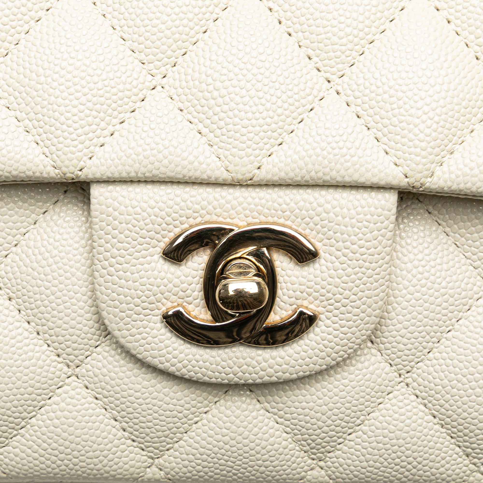 Chanel Medium Classic Caviar Double Flap - image 10