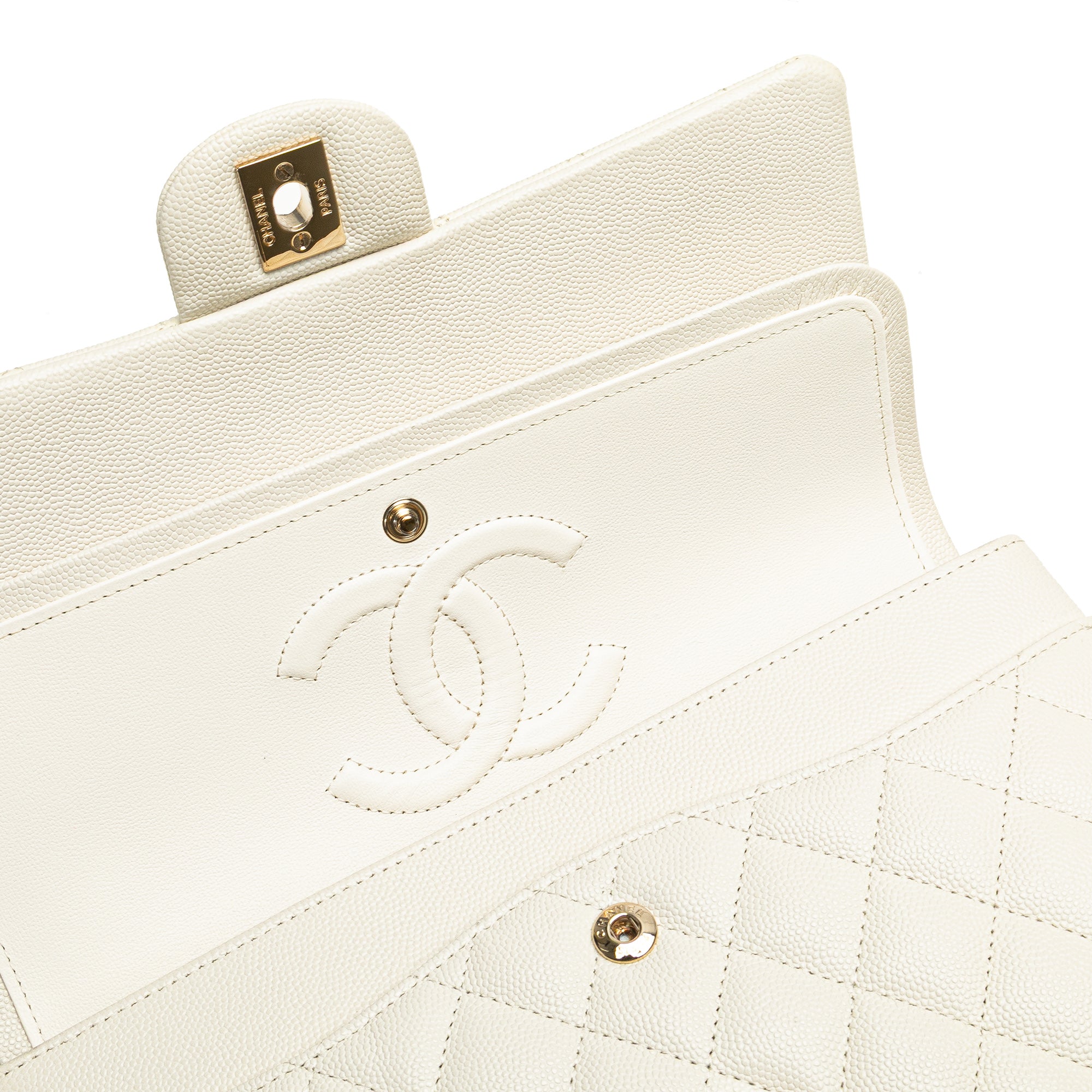 Chanel Medium Classic Caviar Double Flap - image 12