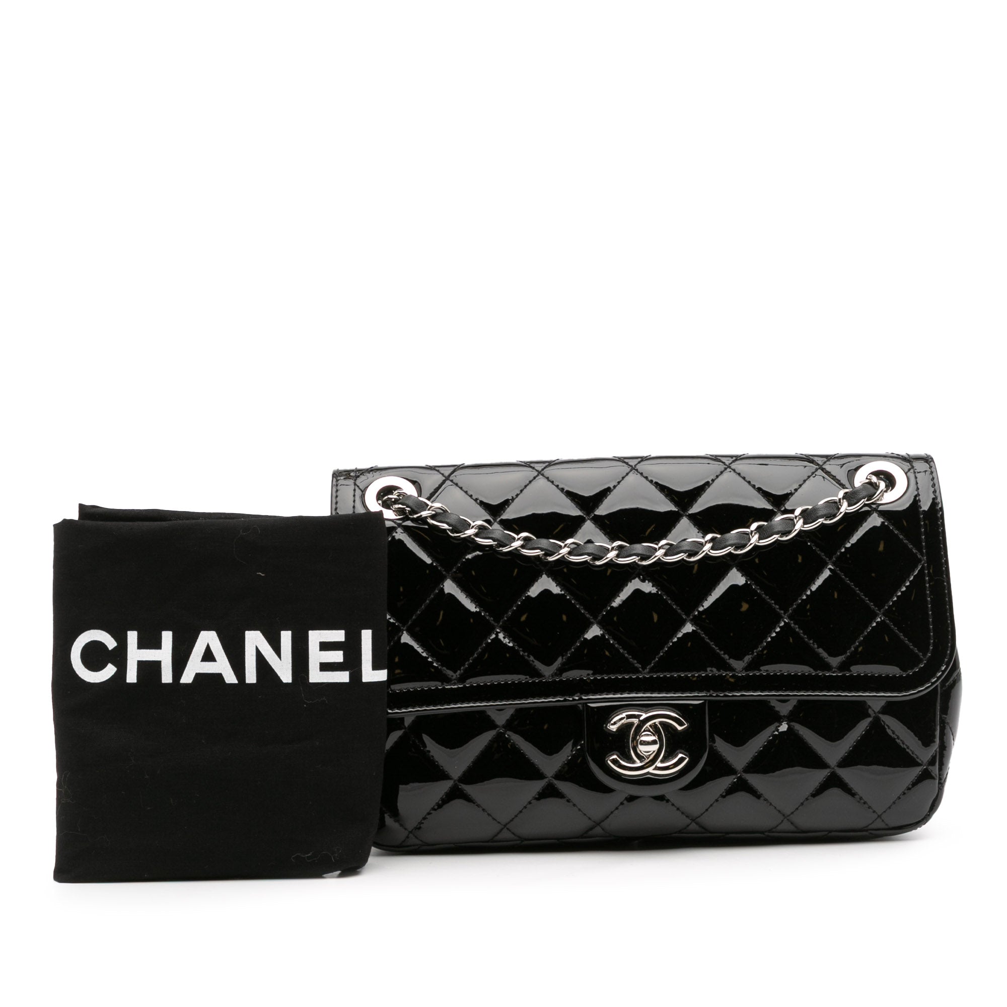 Chanel Medium Patent Coco Shine Flap - image 10