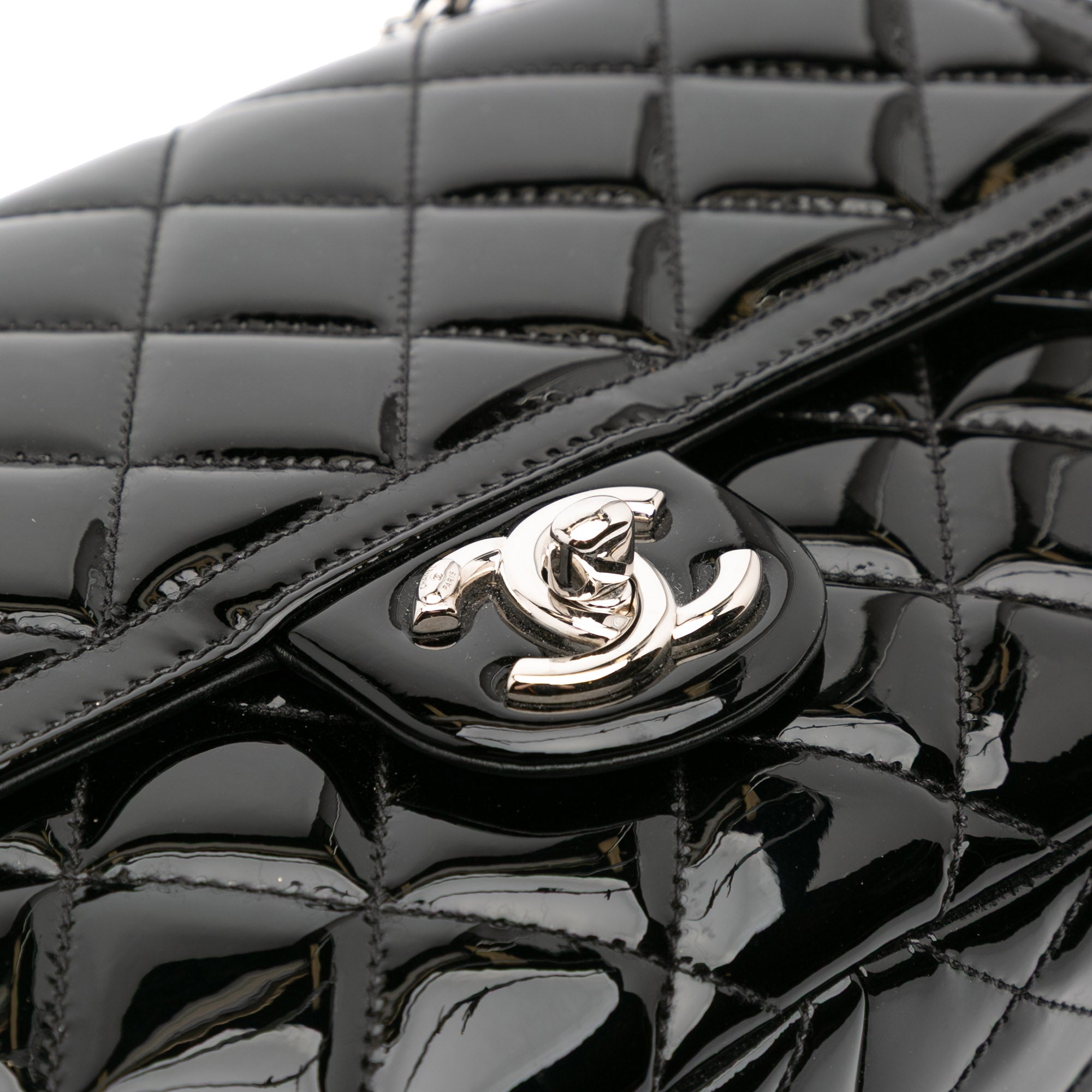 Chanel Medium Patent Coco Shine Flap - image 8