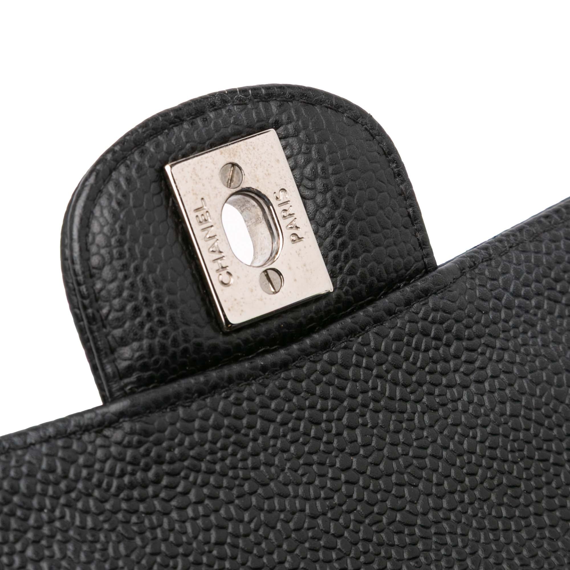 Chanel Medium Classic Caviar Double Flap - image 10