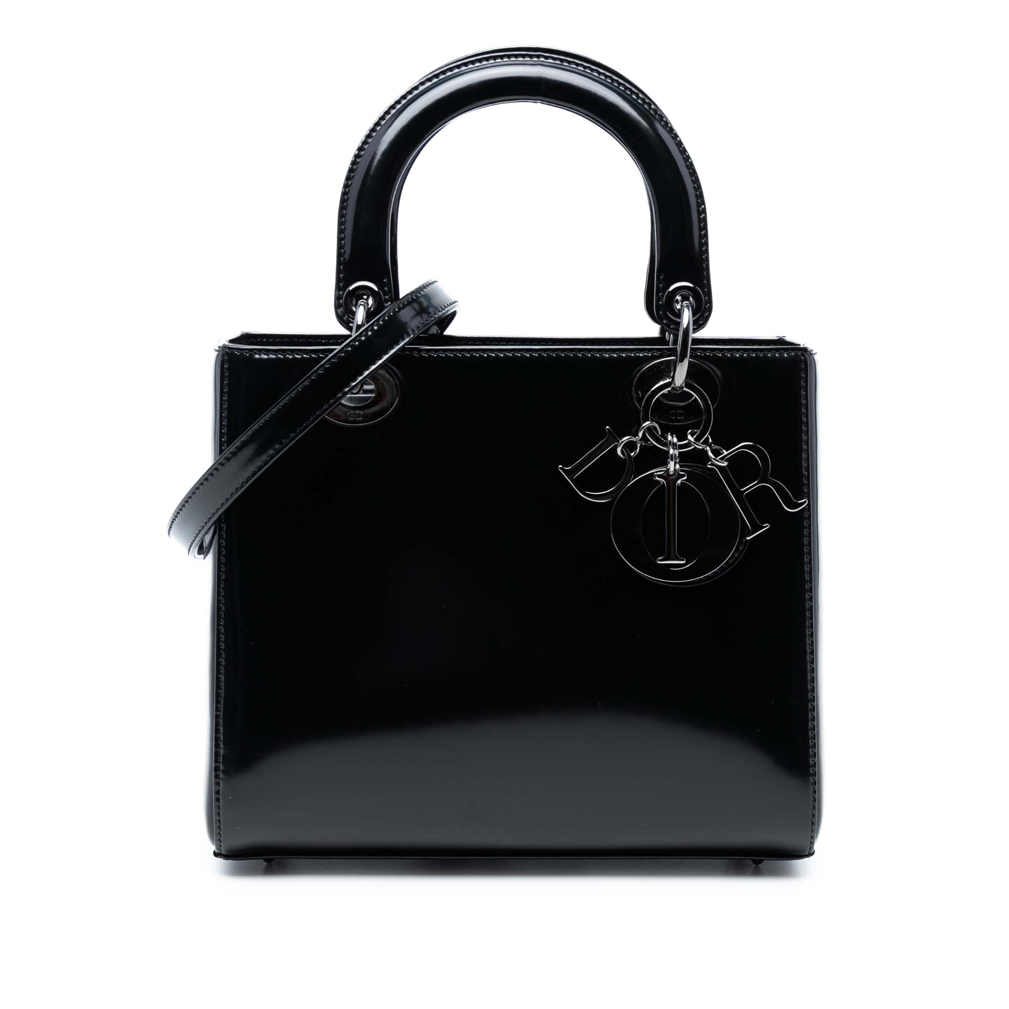 Dior Medium Patent Lady Dior - image 1