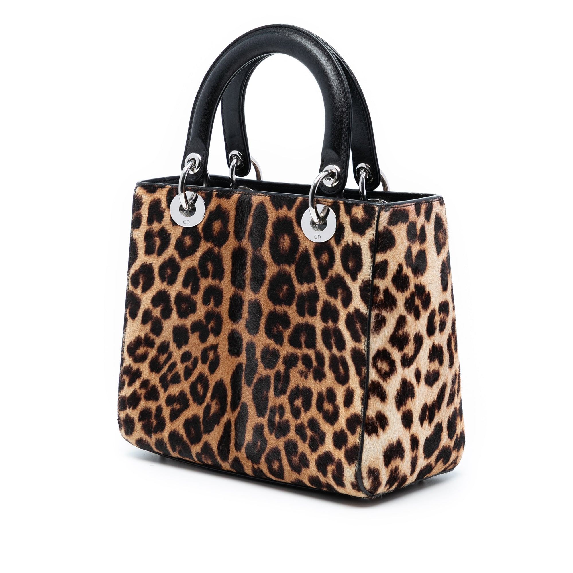 Dior Medium Pony Hair Leopard Print Lady Dior - image 2