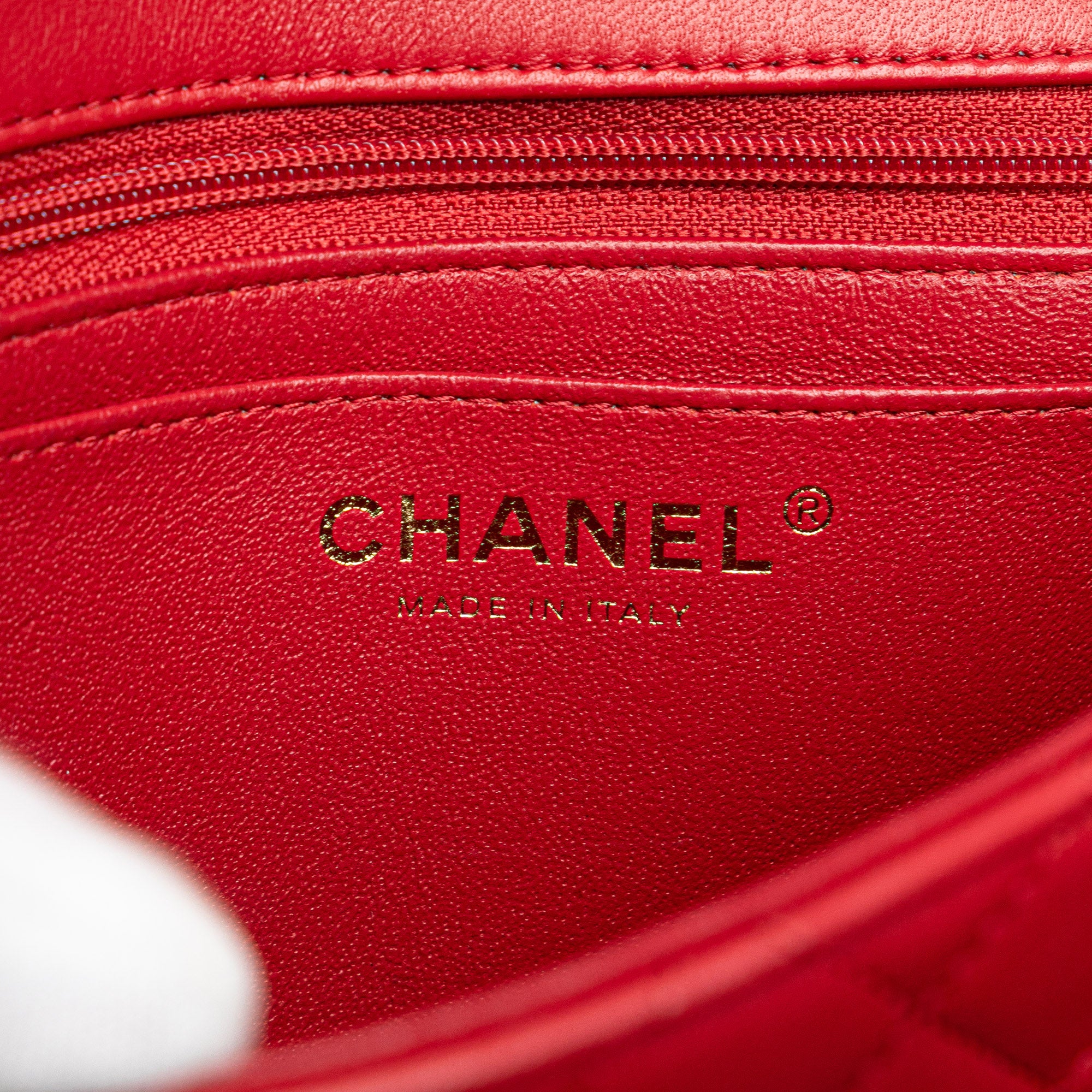 Chanel Mini Rectangular Lambskin Top Handle Single Flap - image 5