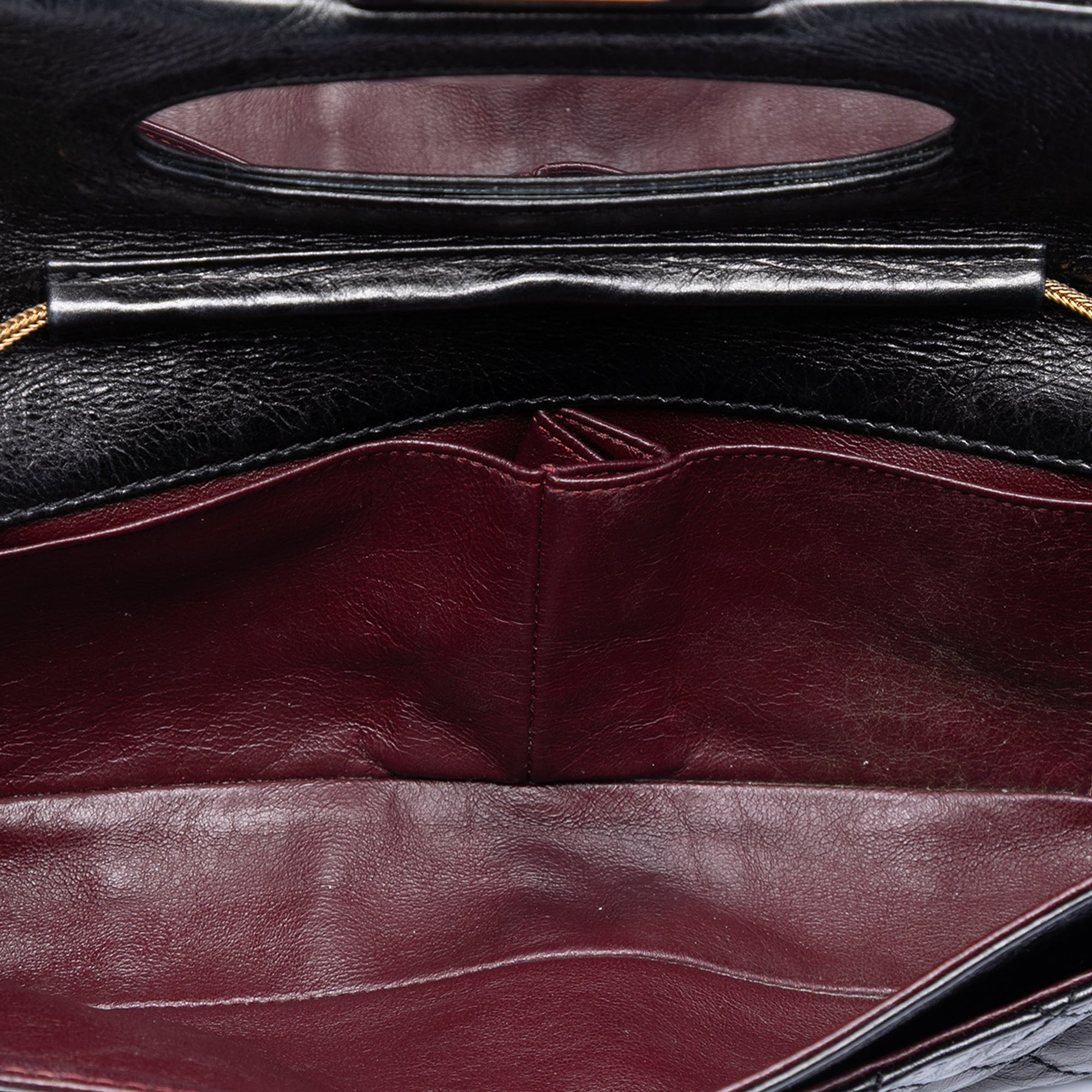 Chanel Quilted Glazed Calfskin Reissue 2.55 East West Flap - image 4