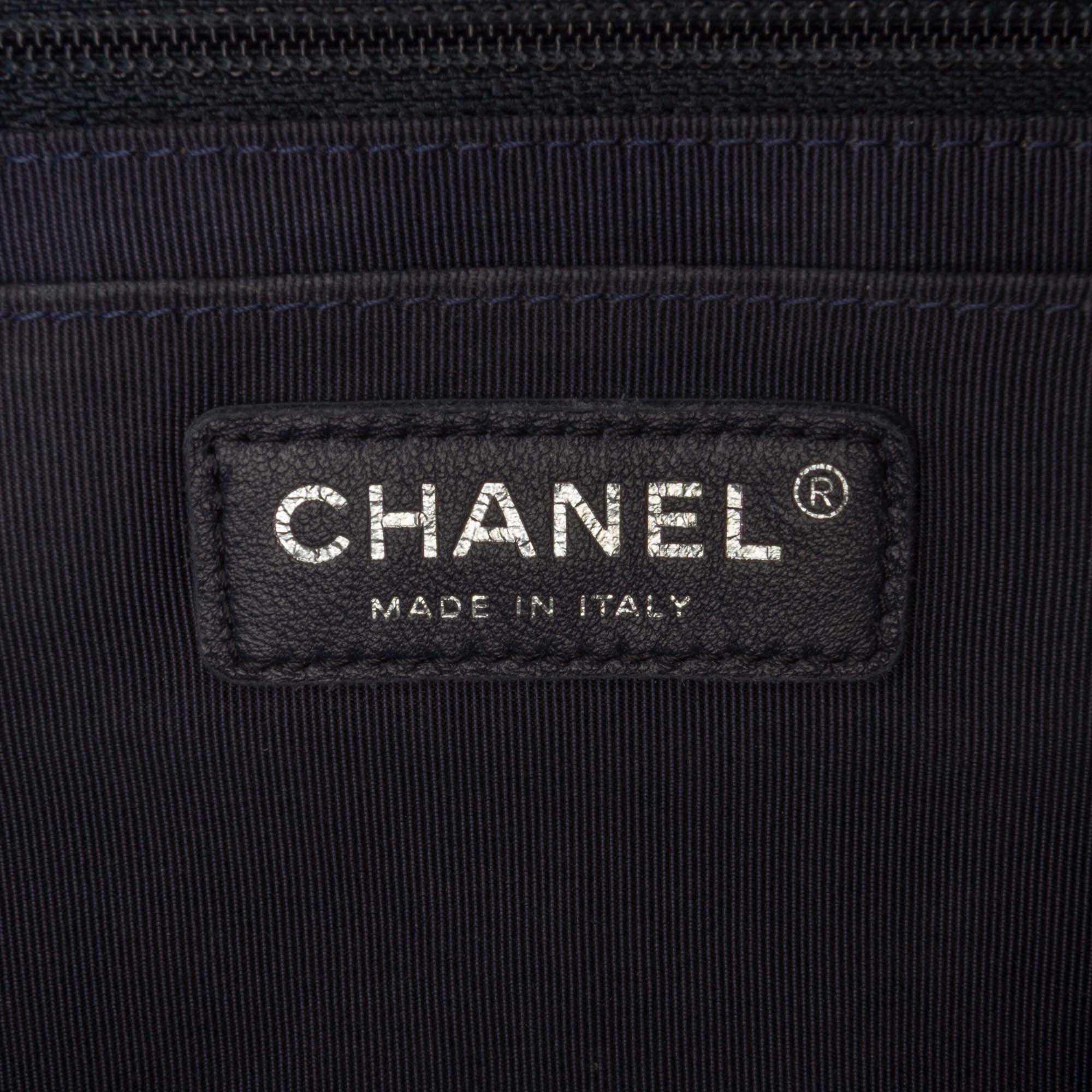 Chanel Paris-Salzburg Jumbo Bicolor Quilted Lambskin Tyrolean Flap - image 5