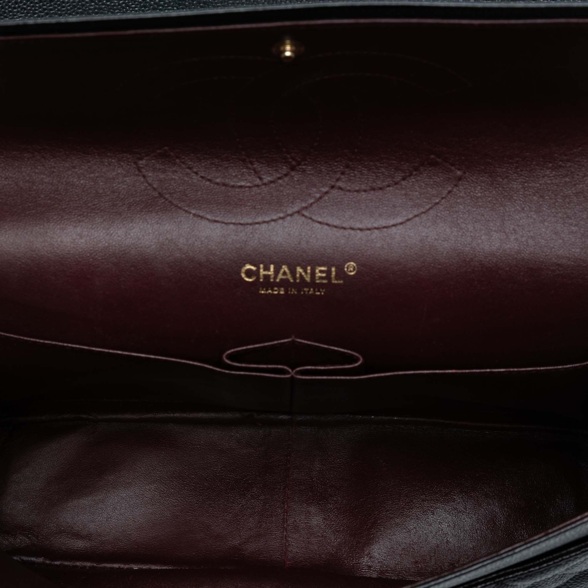 Chanel Jumbo Classic Caviar Double Flap - image 4