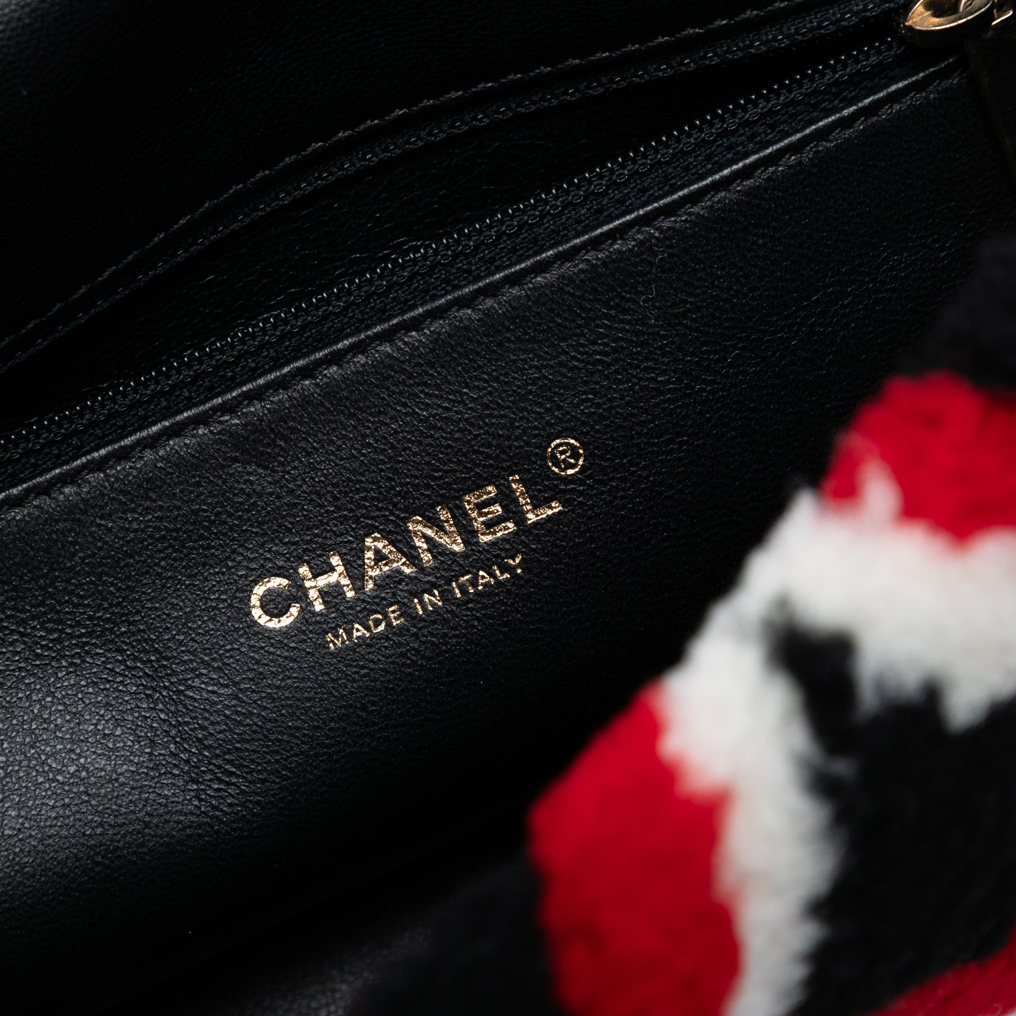 Chanel Medium CC Shearling and Lambskin Single Flap - image 6