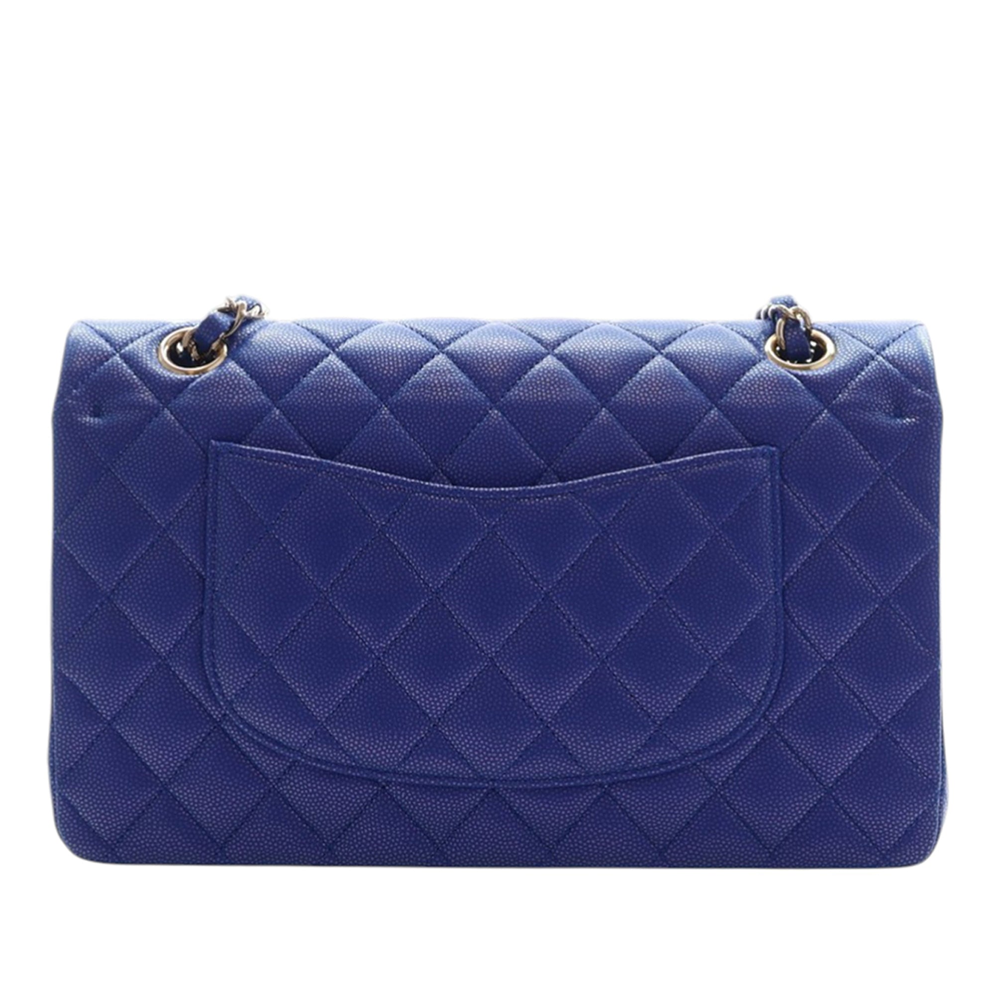 Chanel Medium Classic Iridescent Caviar Double Flap - image 4
