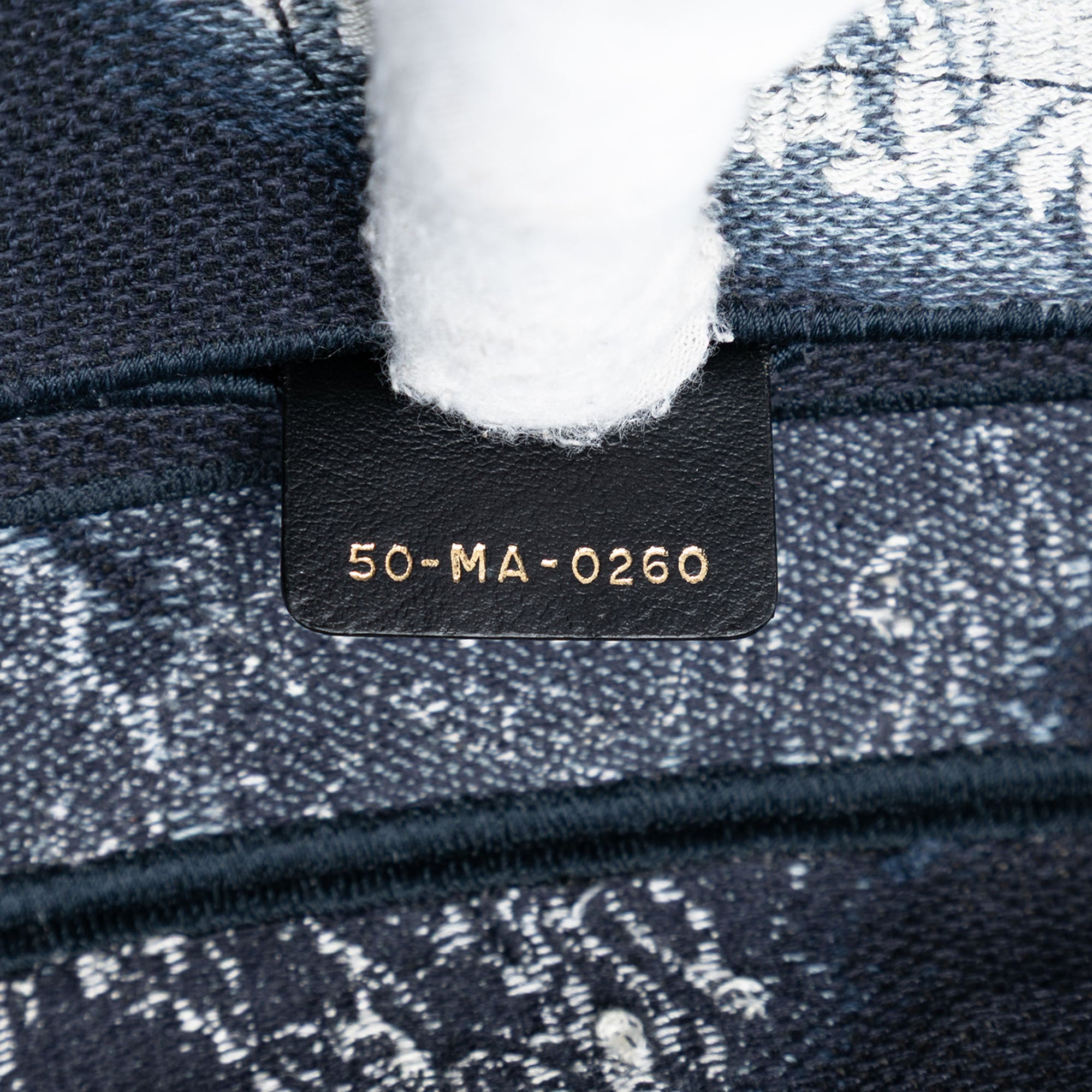 Dior Canvas Embroidered Tie Dye Saddle Bag - image 5