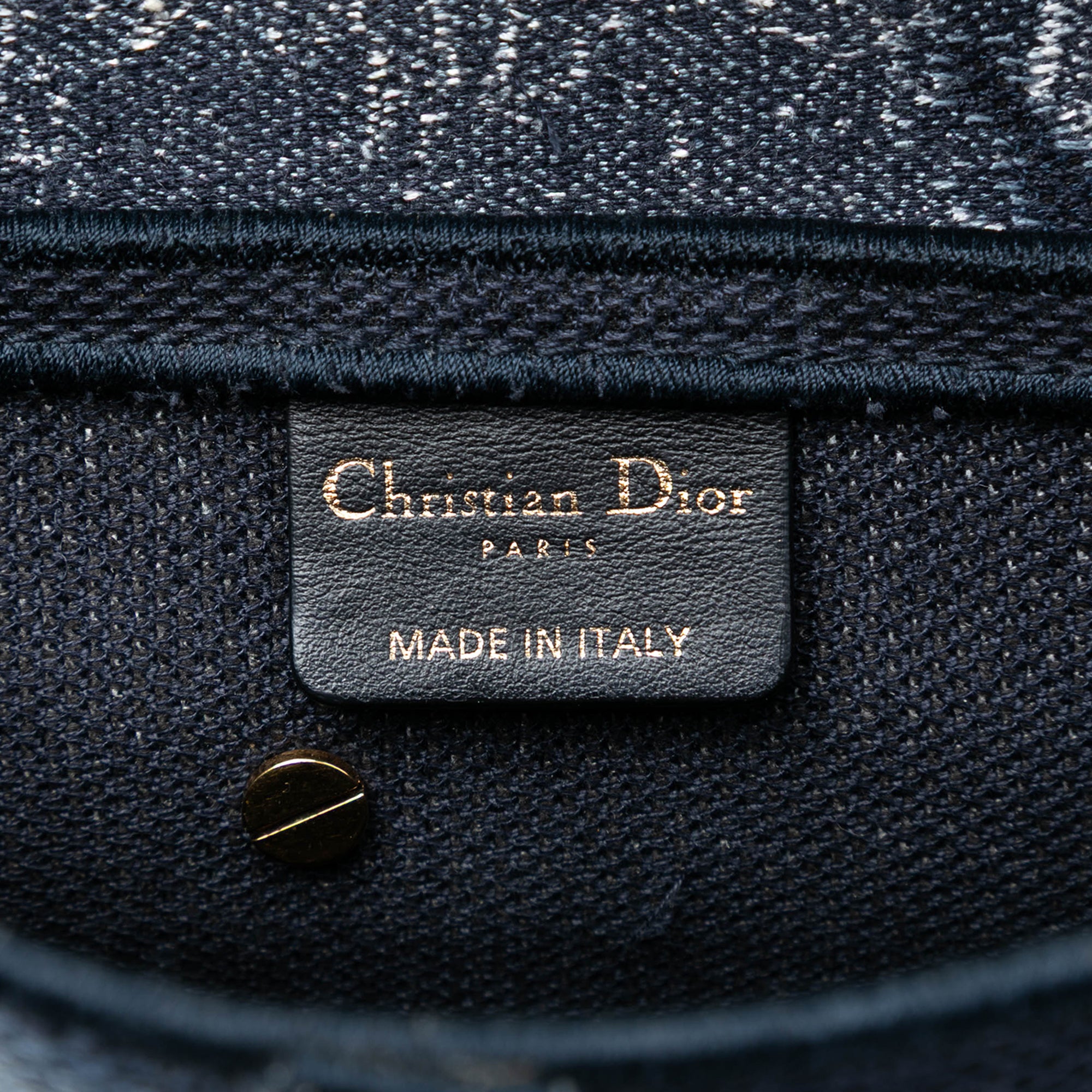 Dior Canvas Embroidered Tie Dye Saddle Bag - image 6