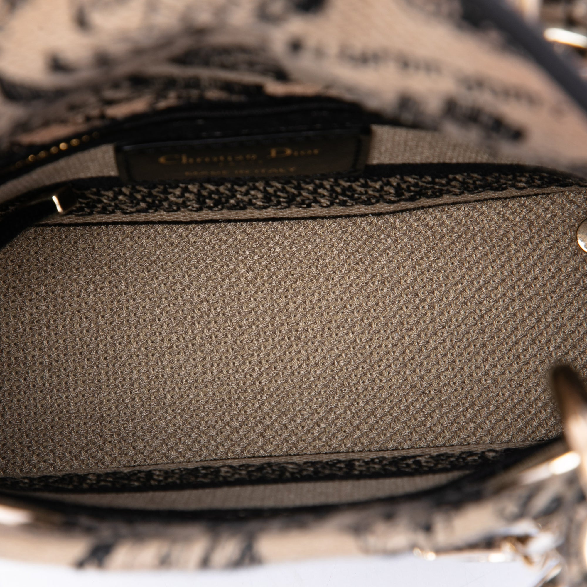 Dior Mini Embroidered Canvas Plan de Paris Lady D Lite - image 4