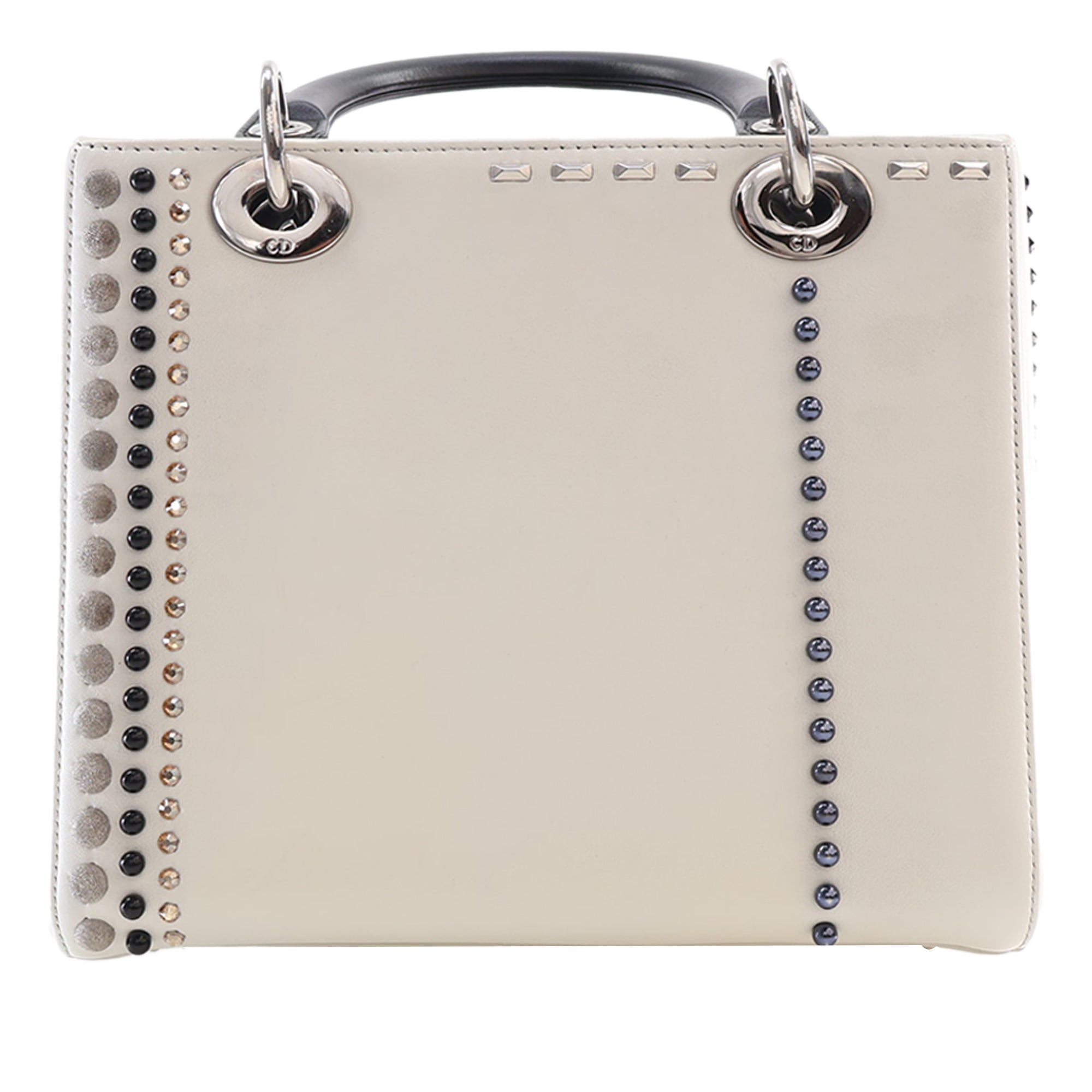 Dior Medium Studded Calfskin Lady Dior - image 2