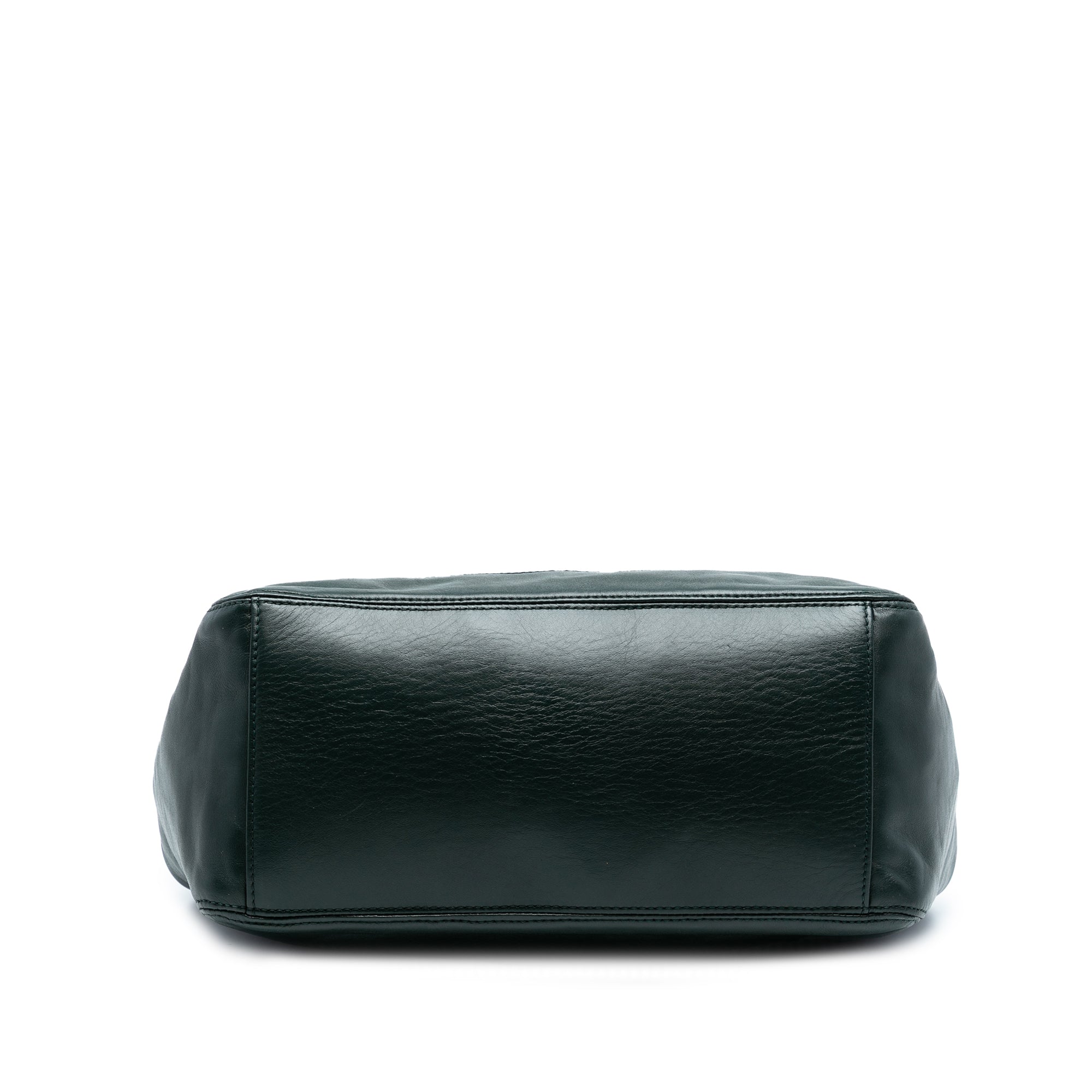Chanel CC Lambskin Tortoise Ring Drawstring Tote - image 3