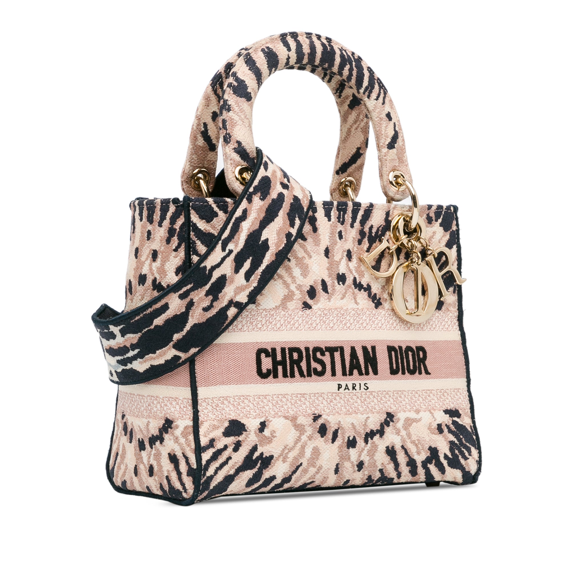 Dior Medium Embroidered Canvas Tie Dye Lady D Lite - image 2