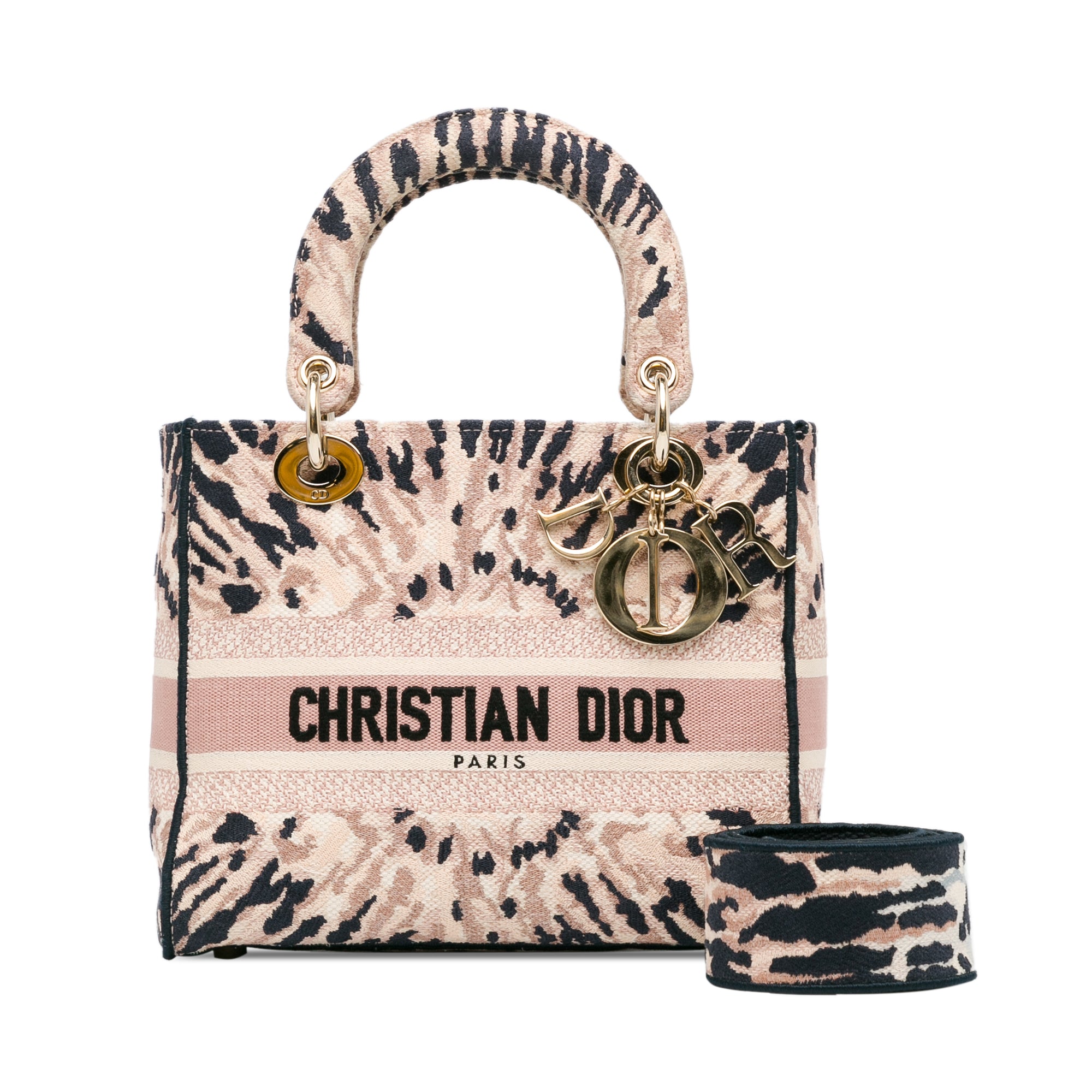 Dior Medium Embroidered Canvas Tie Dye Lady D Lite - image 9