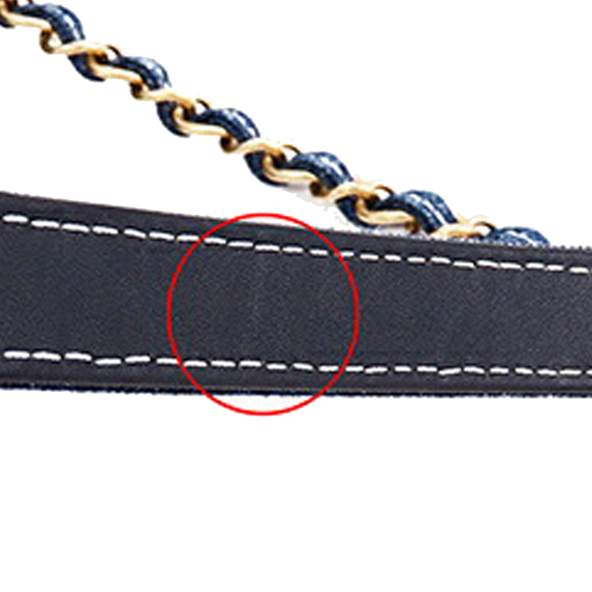 Chanel CC Quilted Denim Trip Vanity Case with Chain - image 10