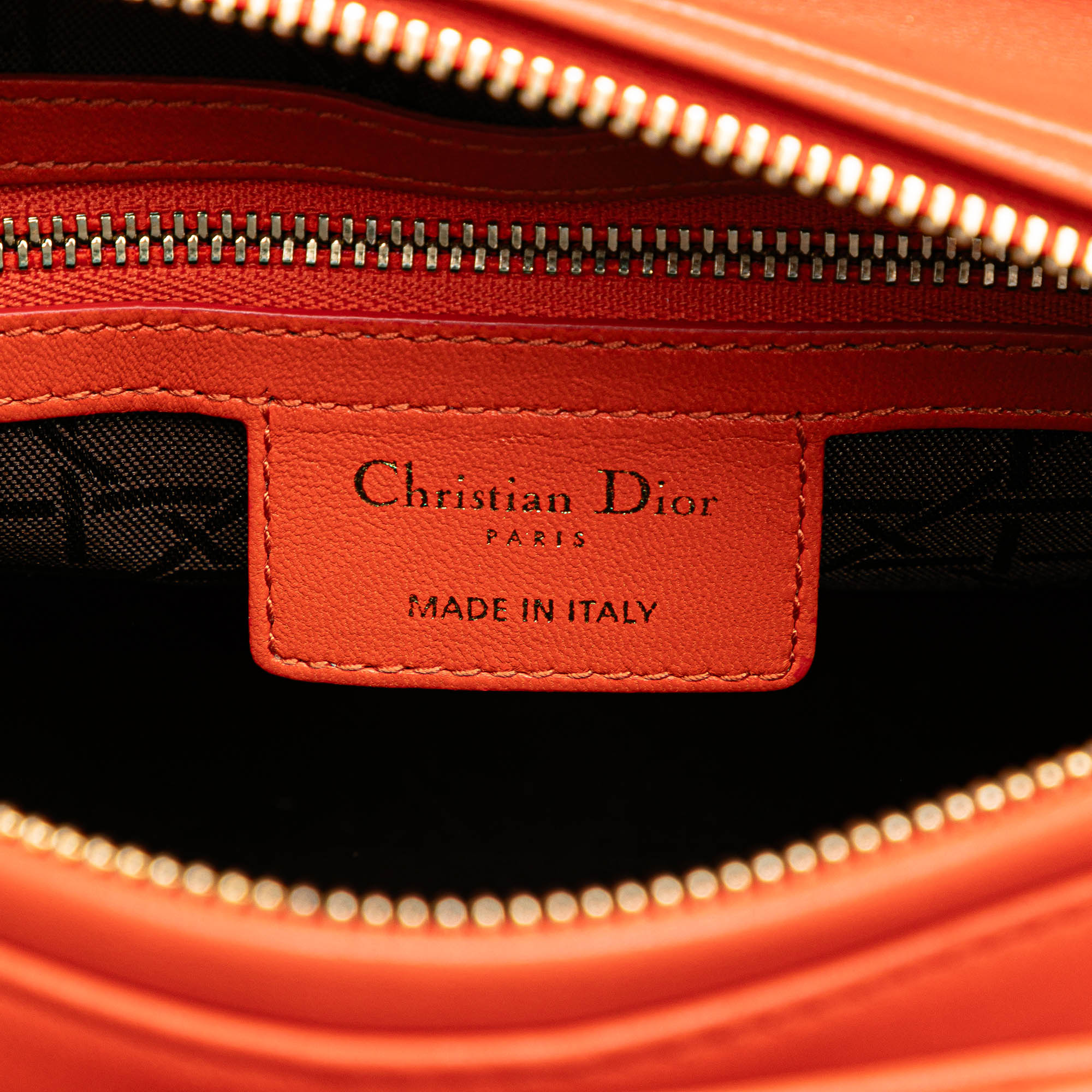 Dior Medium Lambskin Cannage Lady Dior - image 6