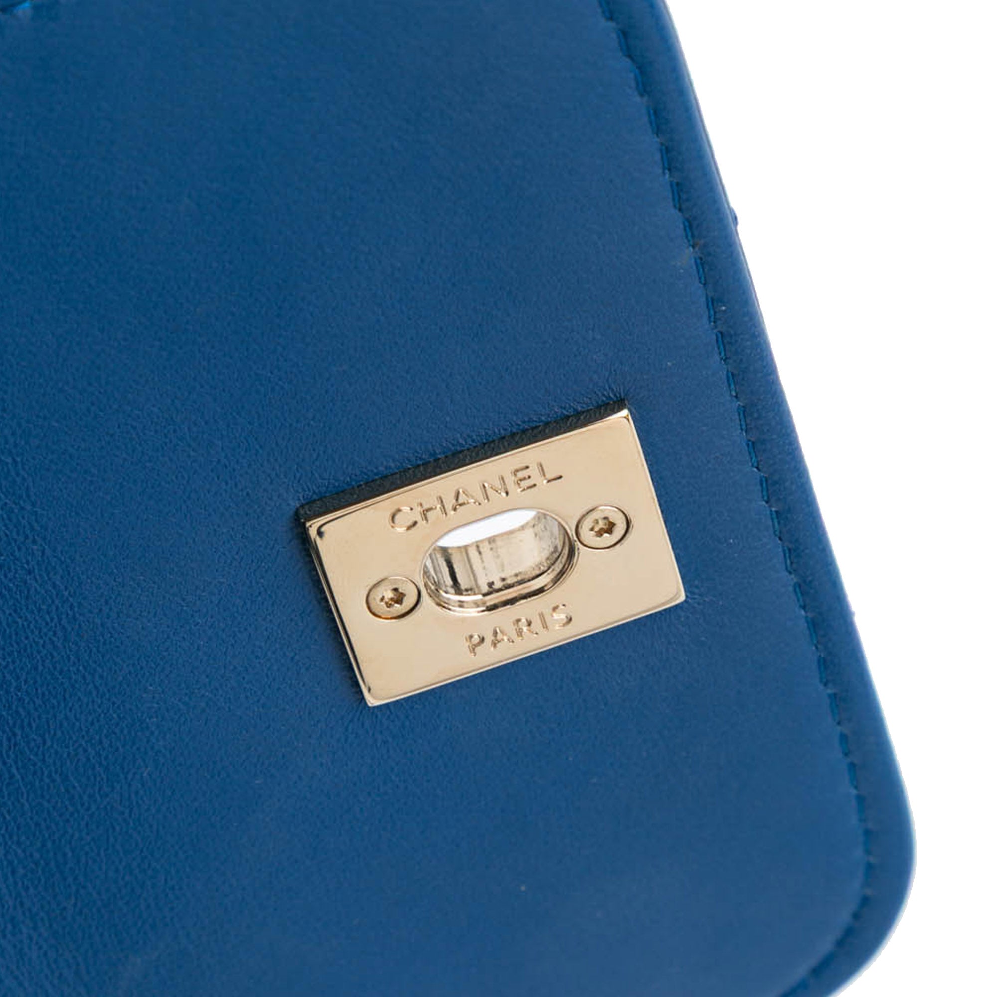 Chanel Mini Chevron Lambskin Trendy CC Chain Wallet - image 7
