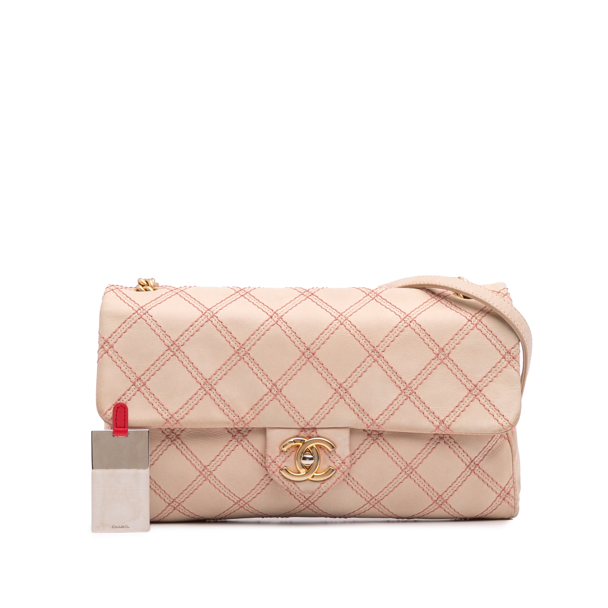 Chanel Jumbo Quilted Calfskin Triple Stitched Flap - image 12