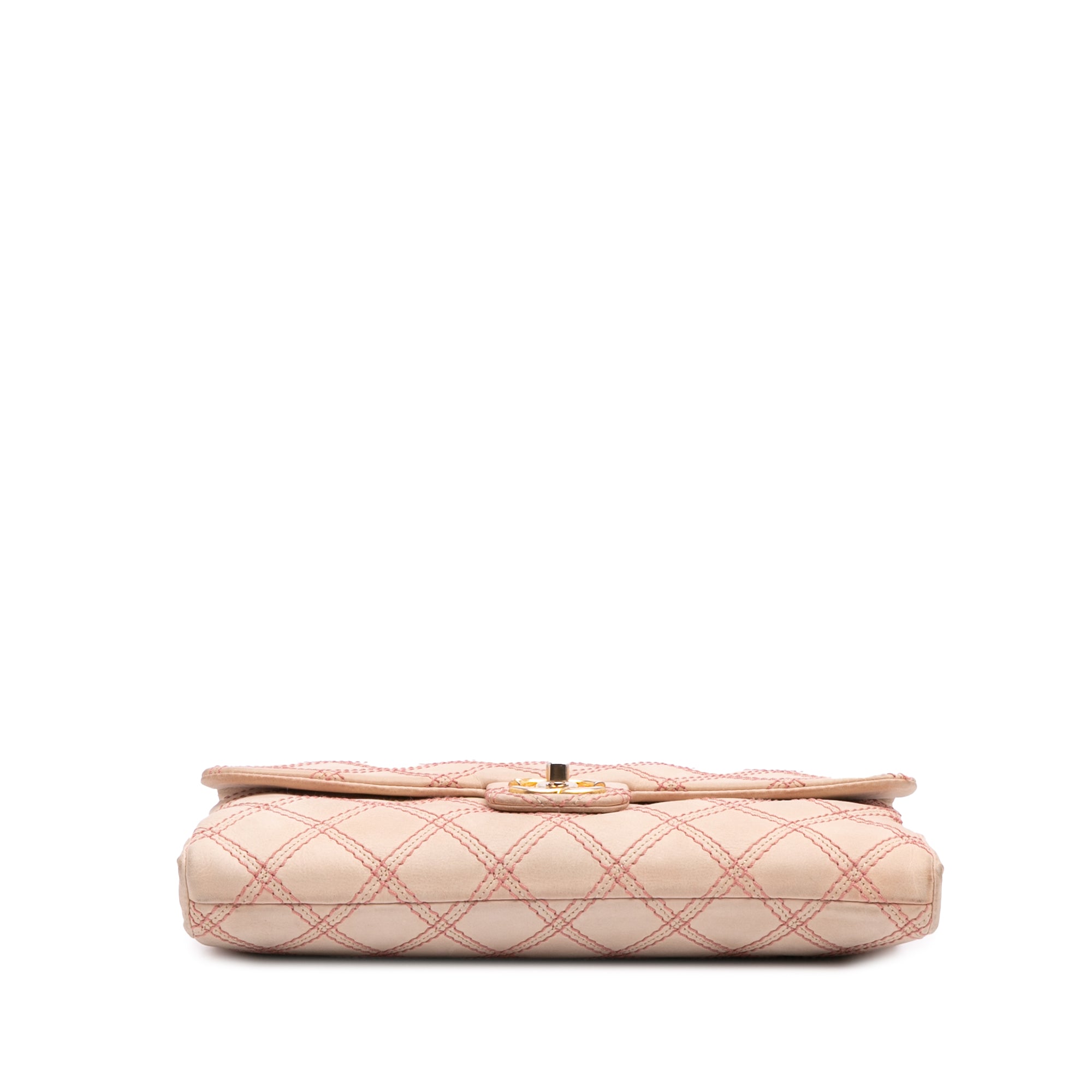 Chanel Jumbo Quilted Calfskin Triple Stitched Flap - image 3