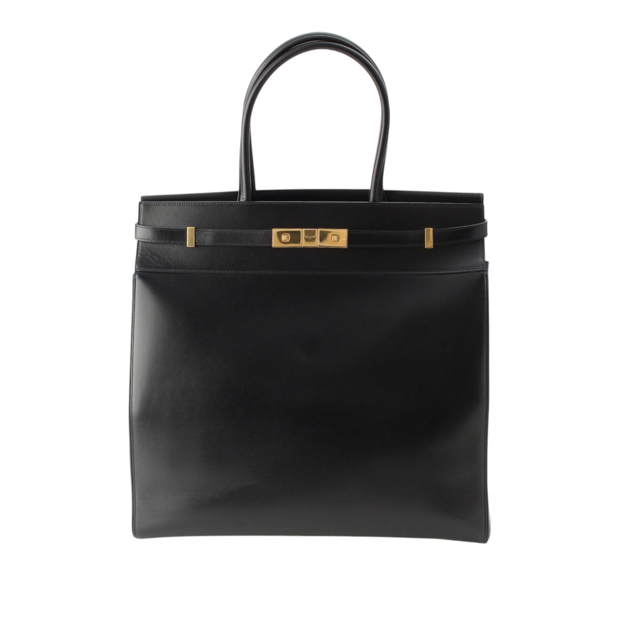 Saint Laurent Smooth Calfskin Manhattan North South Shopper Tote - image 1