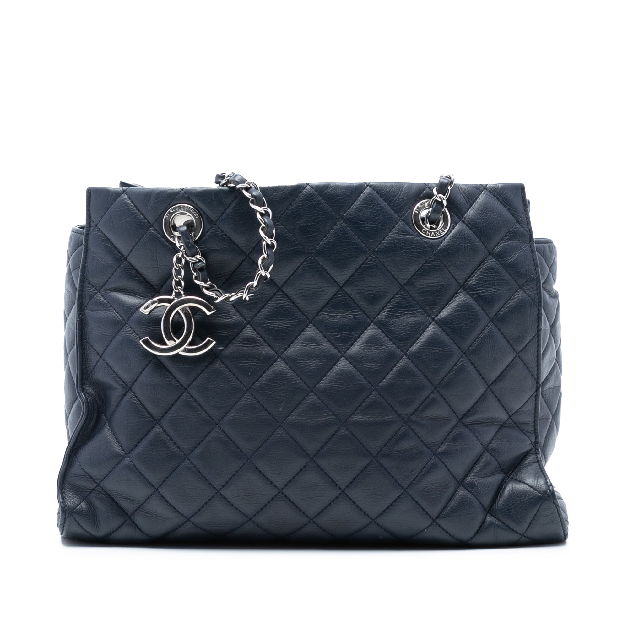Chanel Large CC Quilted Calfskin Soft and Chic Tote - image 1