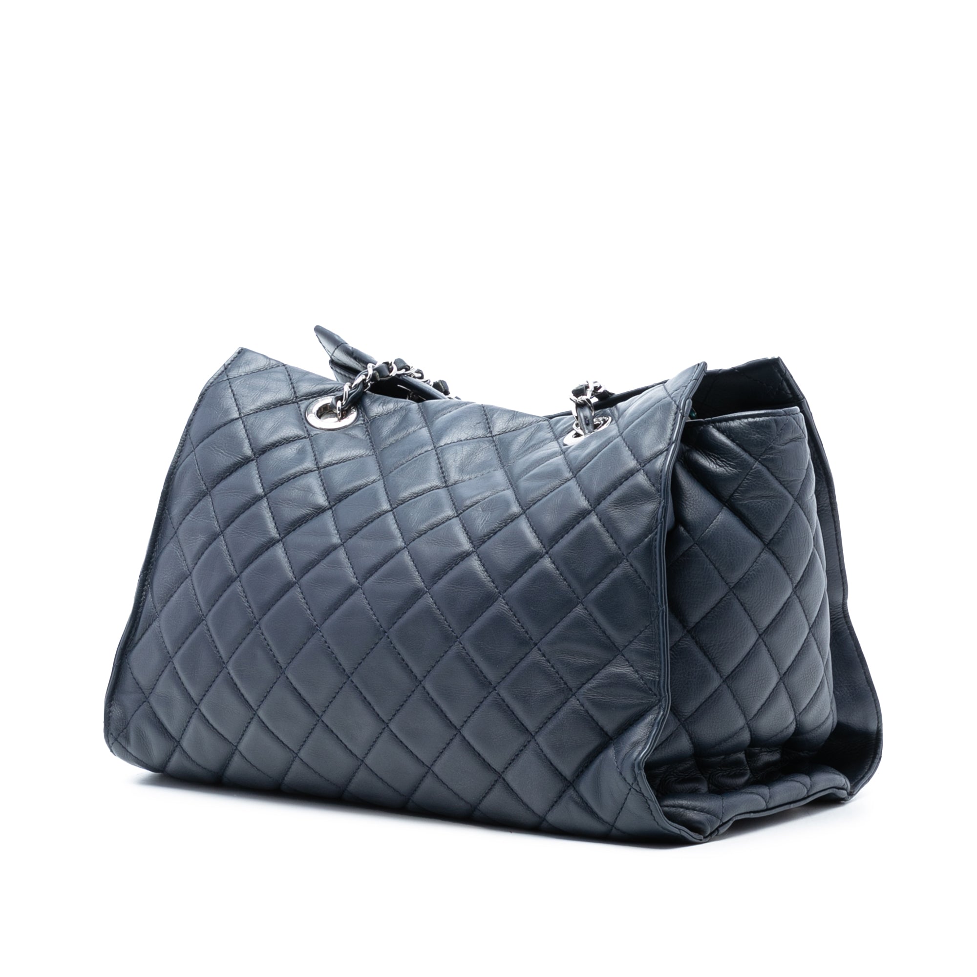 Chanel Large CC Quilted Calfskin Soft and Chic Tote - image 2