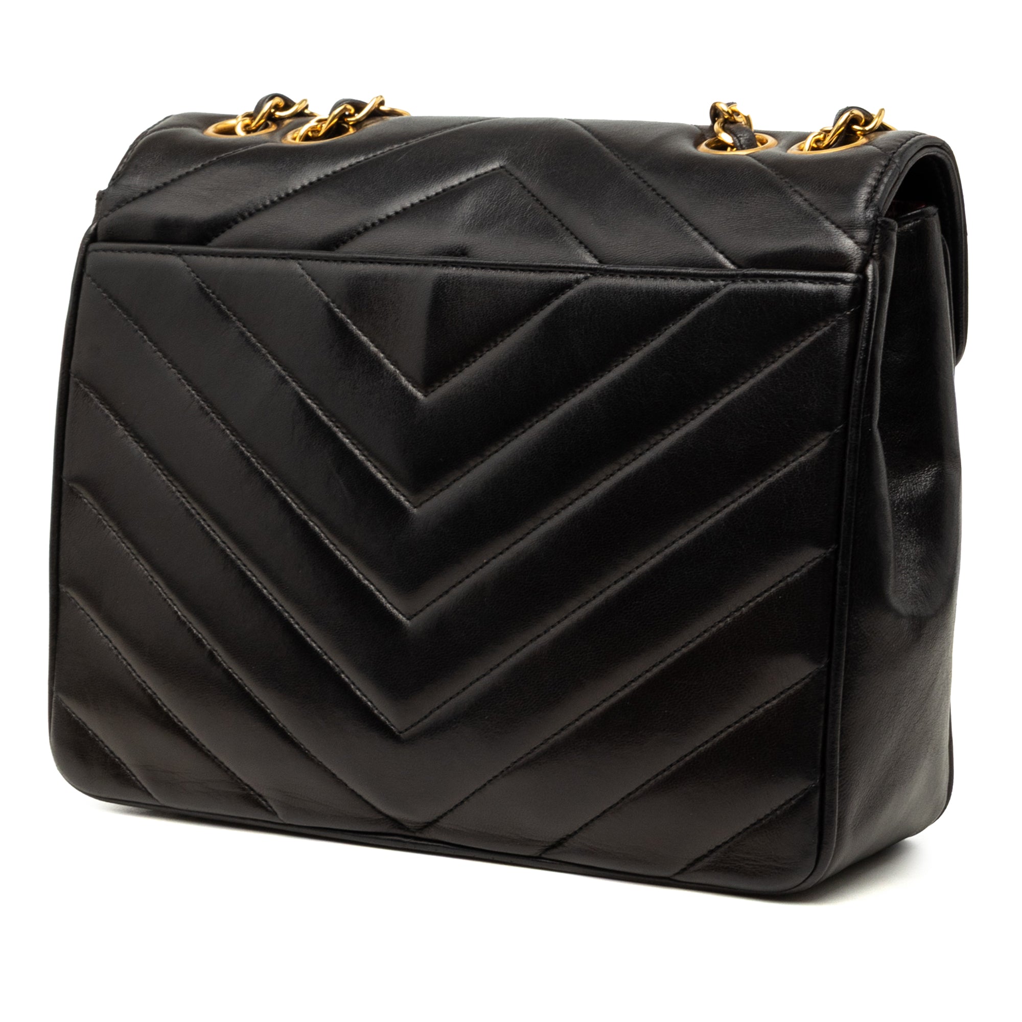 Chanel Small Chevron Lambskin Envelope Flap - image 2