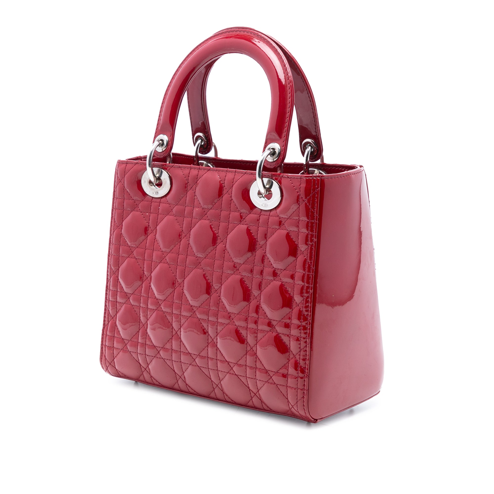 Dior Medium Patent Cannage Lady Dior - image 2