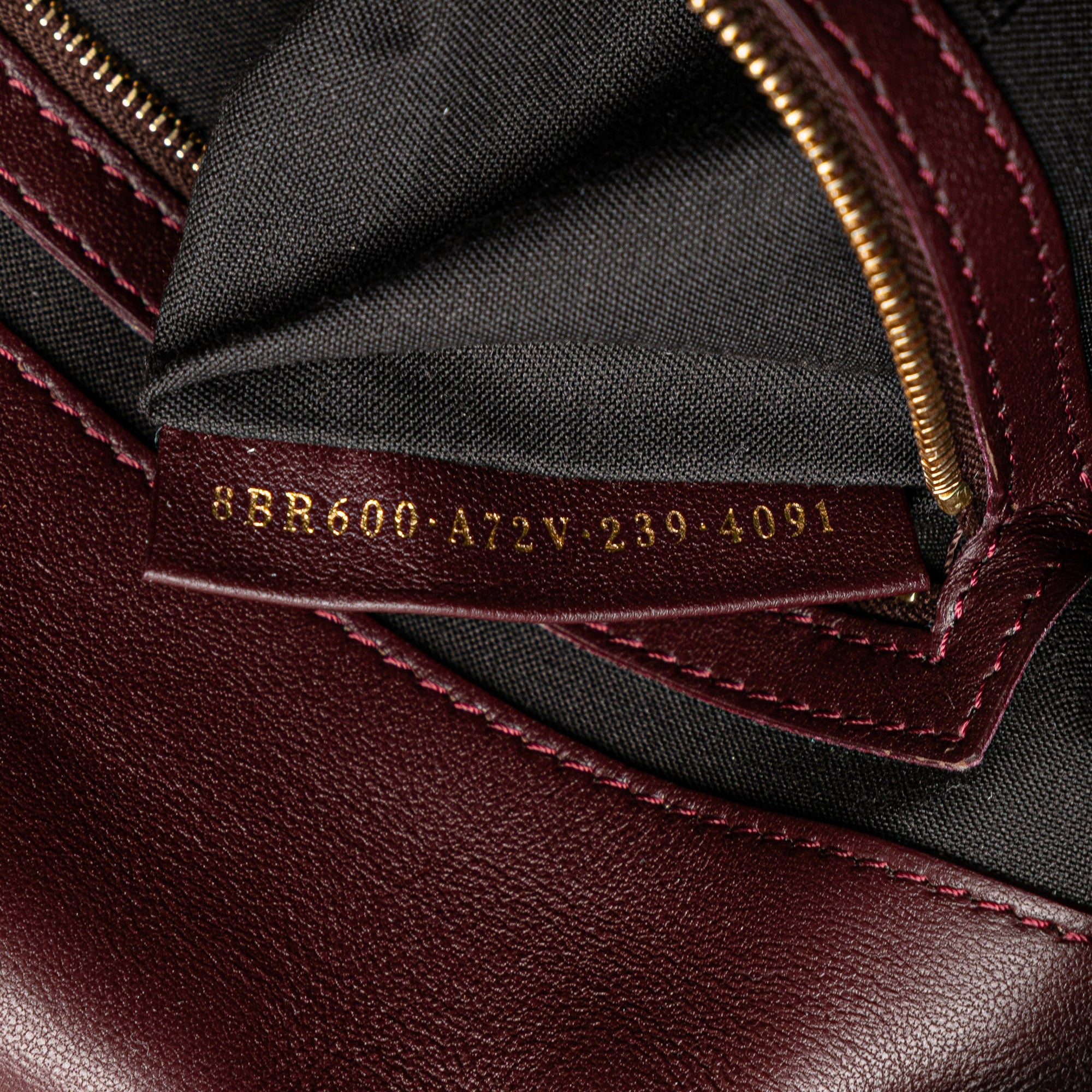 Fendi Zucca Embossed Leather Baguette Satchel - image 6