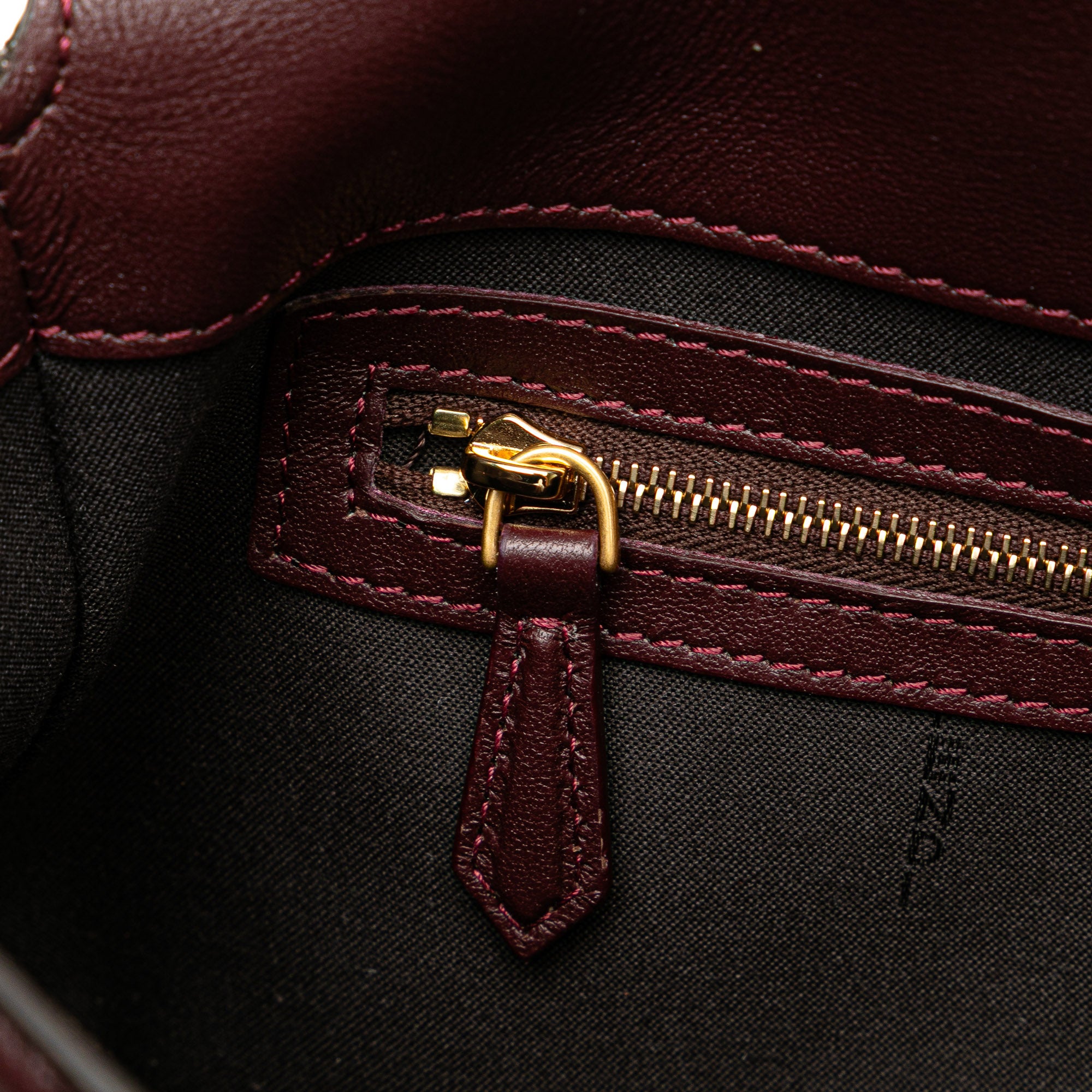 Fendi Zucca Embossed Leather Baguette Satchel - image 7
