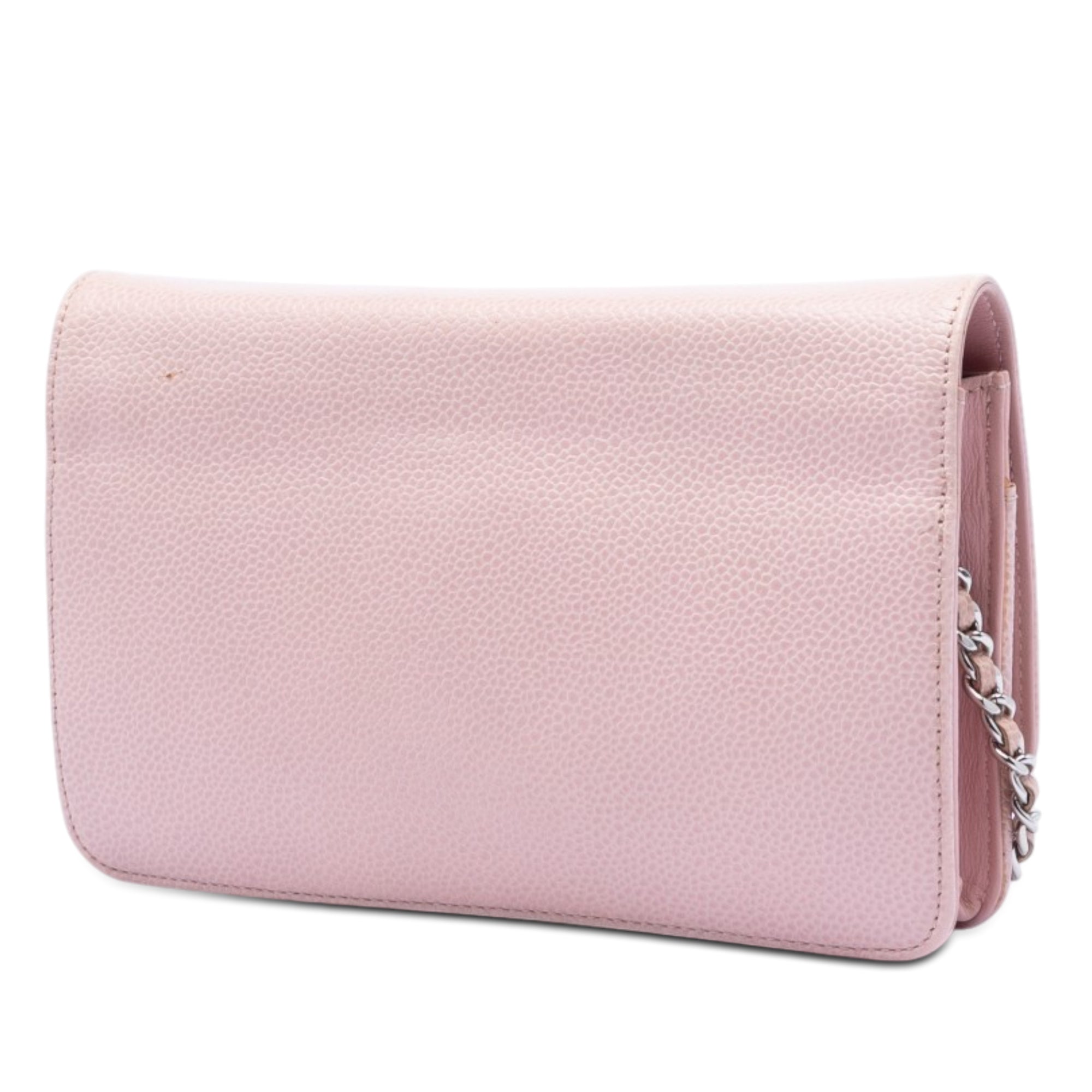 Chanel CC Caviar Wallet On Chain - image 2