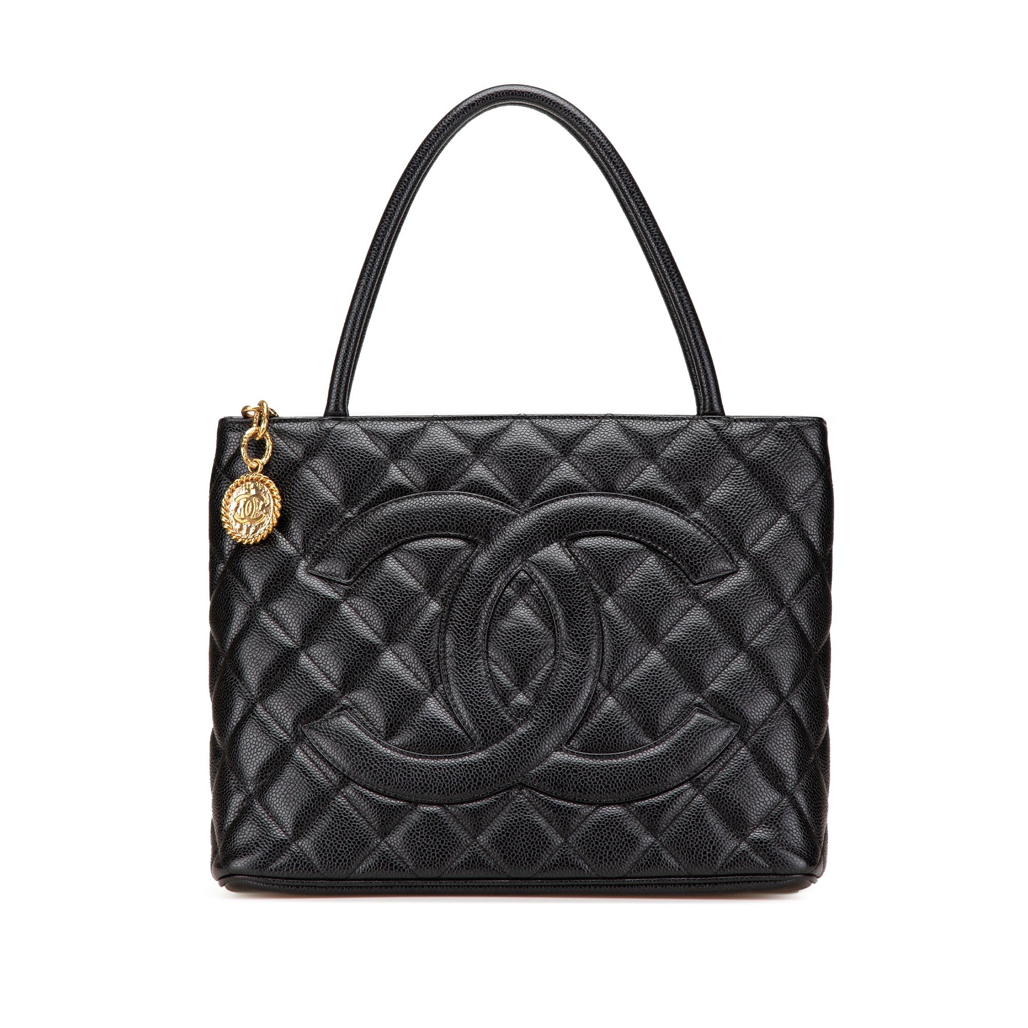 Chanel Caviar Medallion Tote - image 1