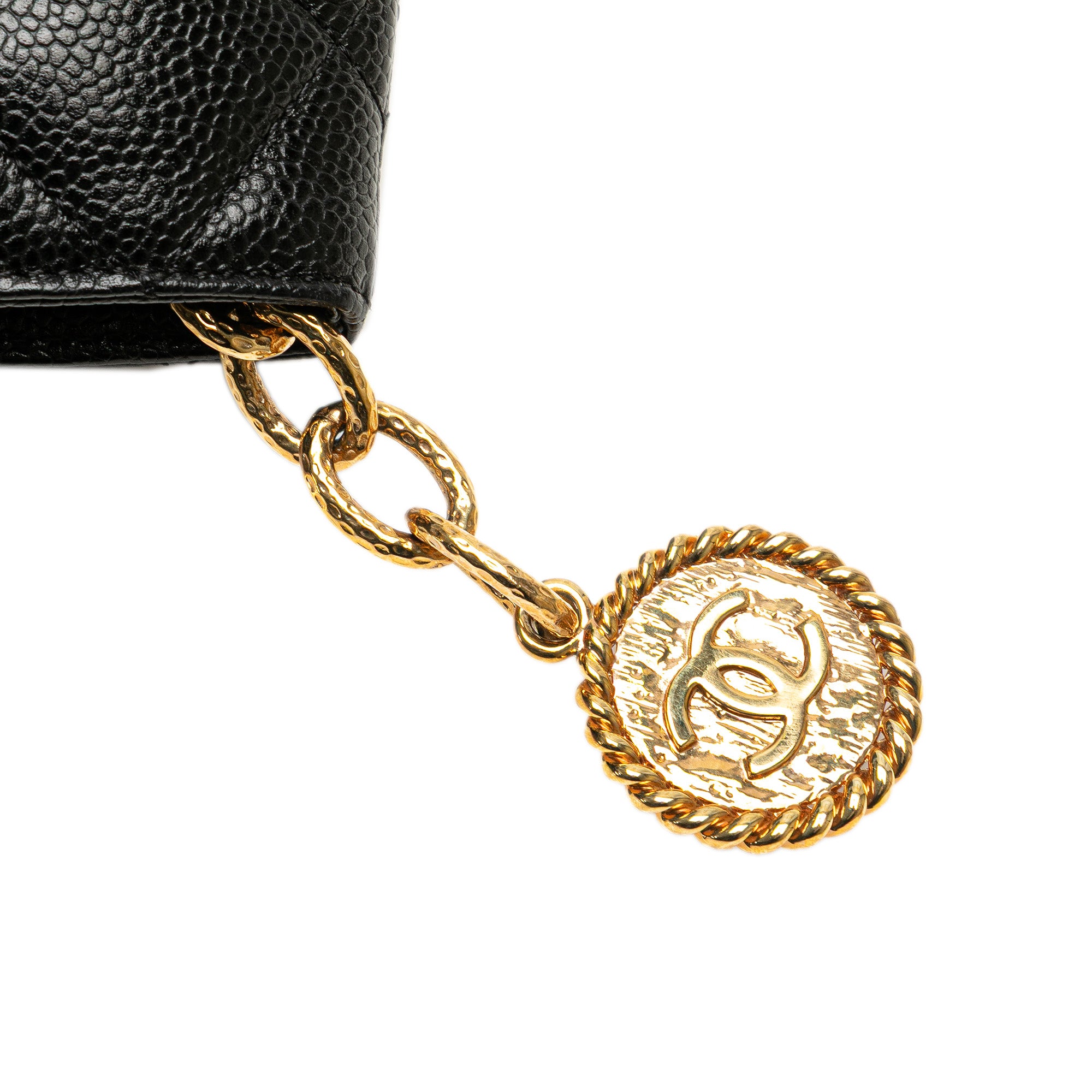 Chanel Caviar Medallion Tote - image 11