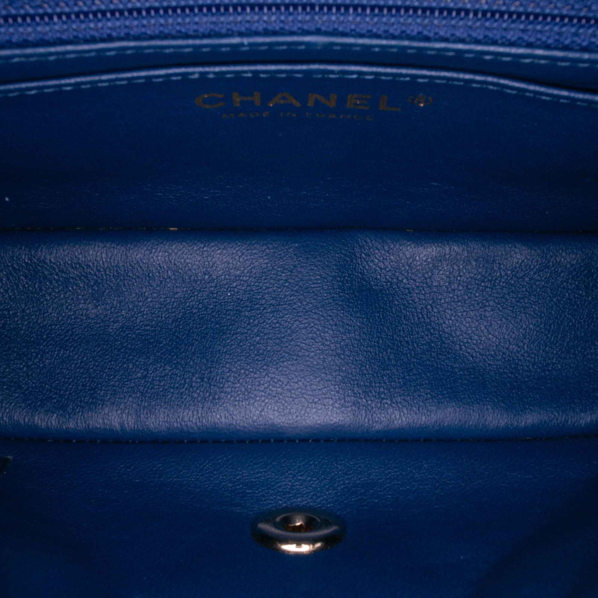 Chanel Mini Rectangular Classic Multicolor Denim Single Flap - image 4