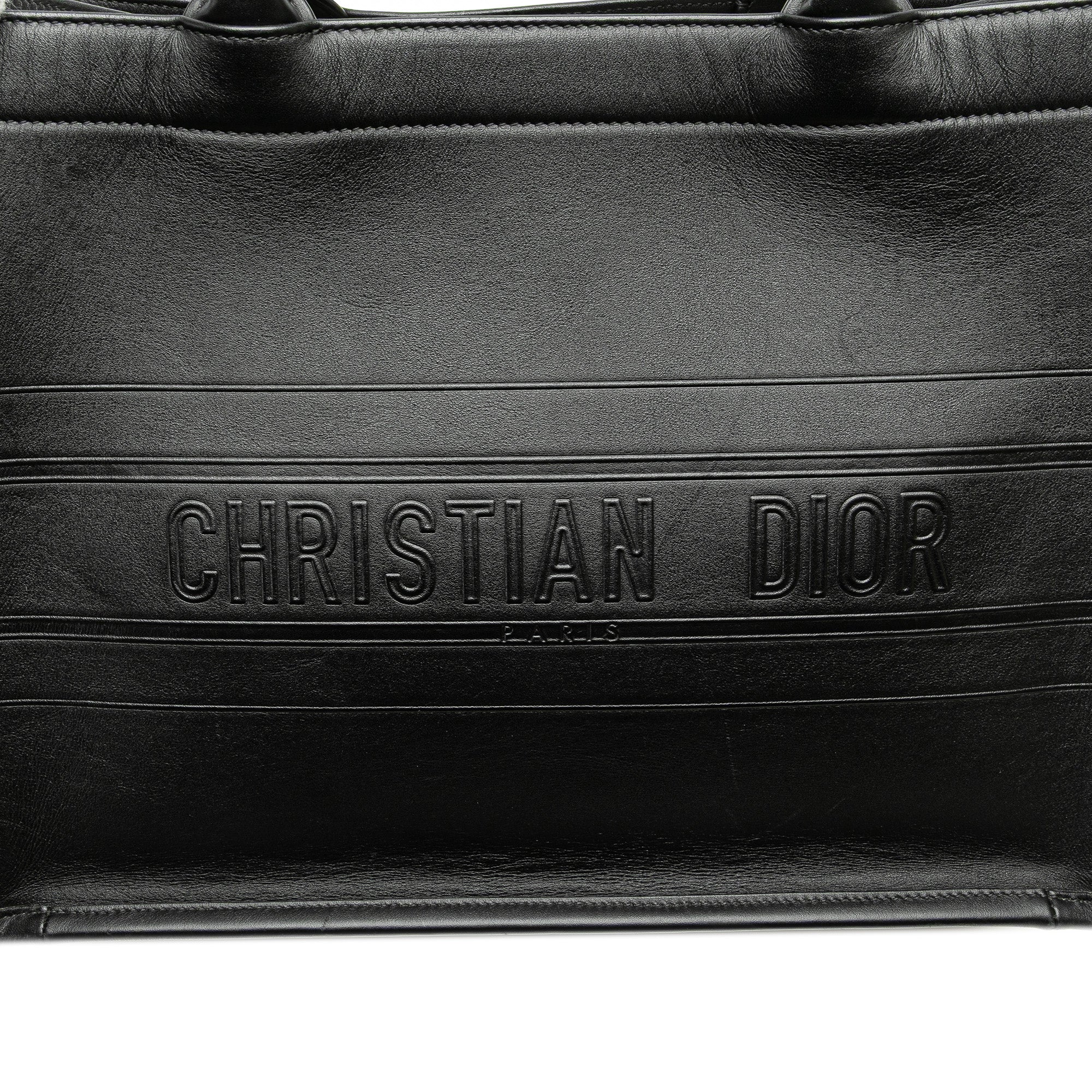 Dior Medium Embossed Leather Book Tote - image 7