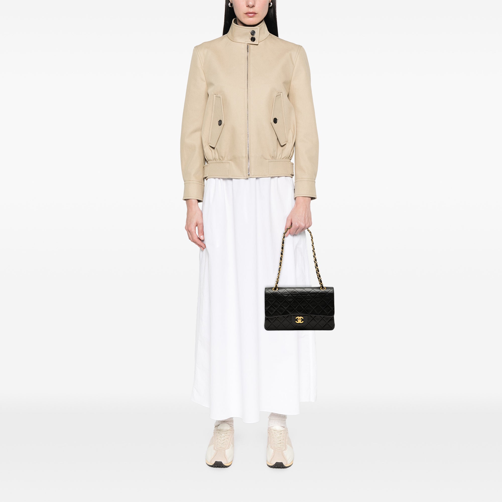 Chanel Medium Classic Lambskin Double Flap - image 7