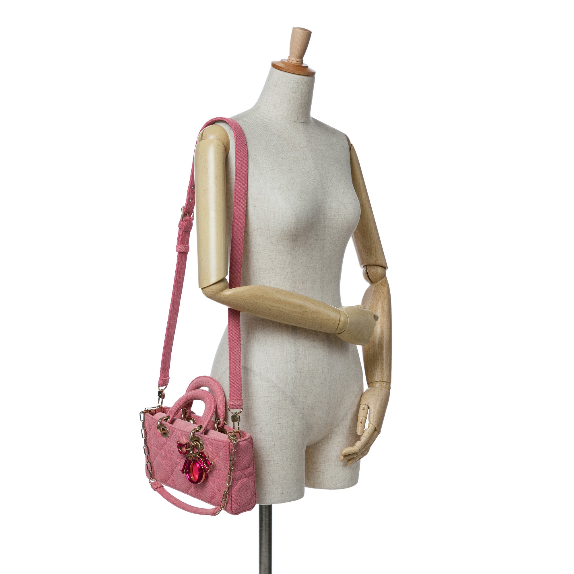 Dior Medium Denim Macrocannage Lady D Joy - image 8