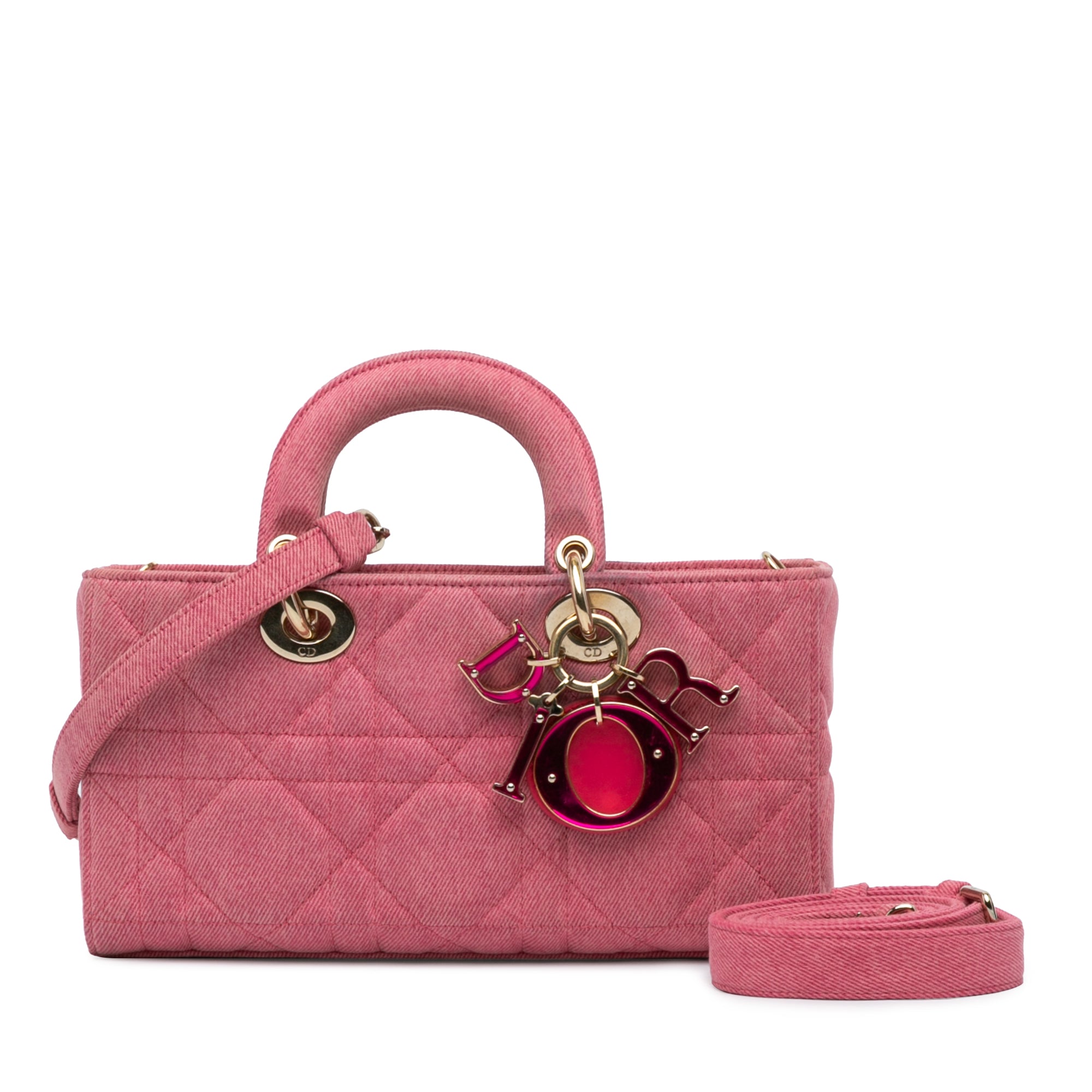 Dior Medium Denim Macrocannage Lady D Joy - image 9