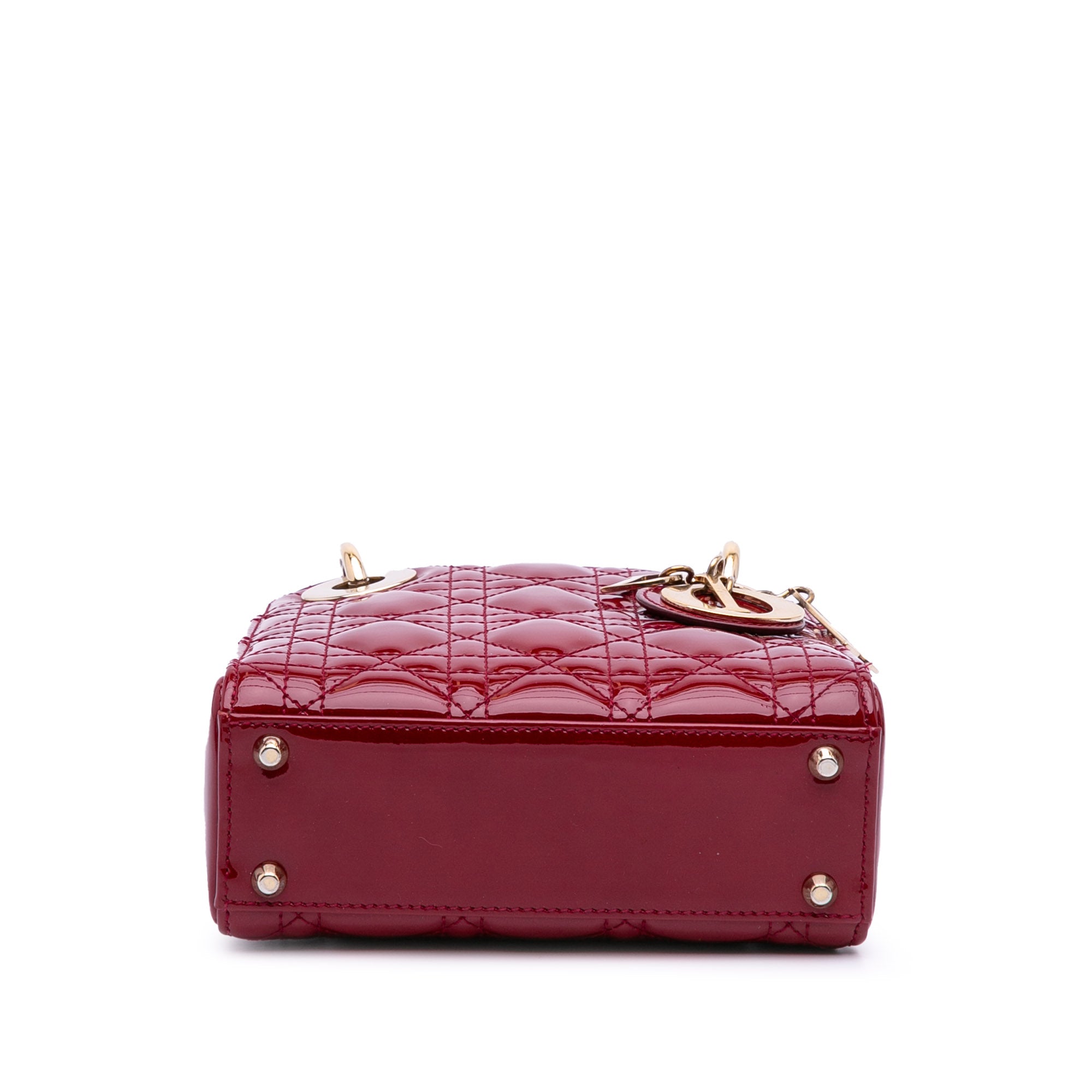 Dior Mini Patent Cannage Lady Dior - image 3